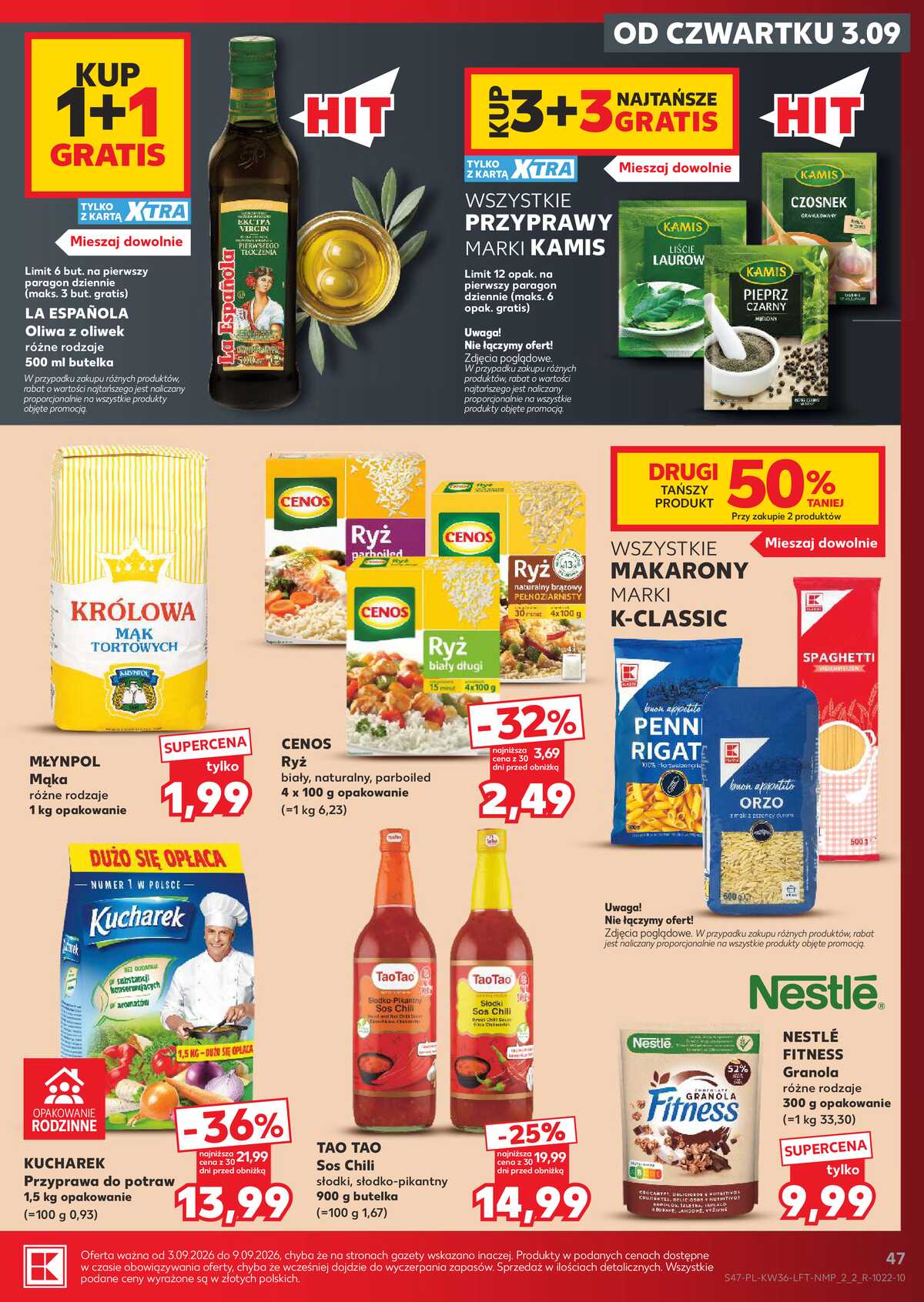 Leták Kaufland Polsko 3.9.-9.9.2026 - Týdenní zpravodaj strana 47