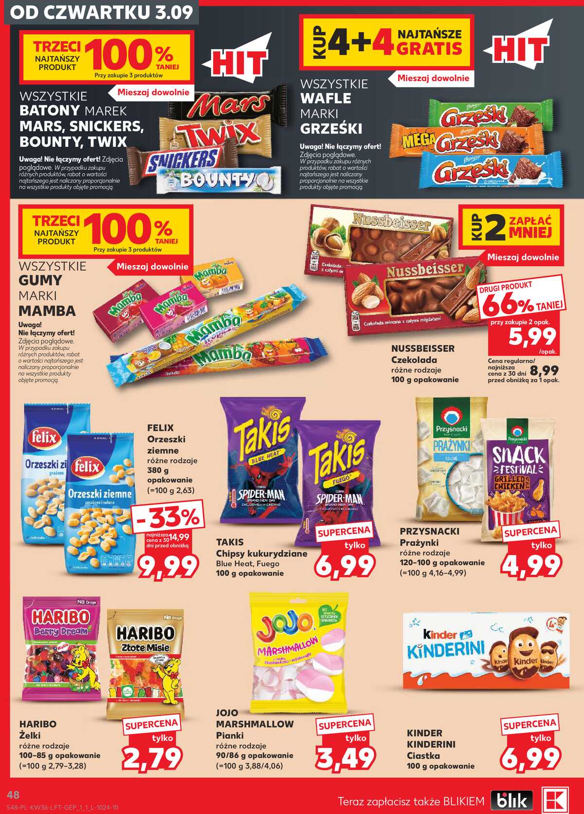 Leták Kaufland Polsko 3.9.-9.9.2026 - Týdenní zpravodaj strana 48