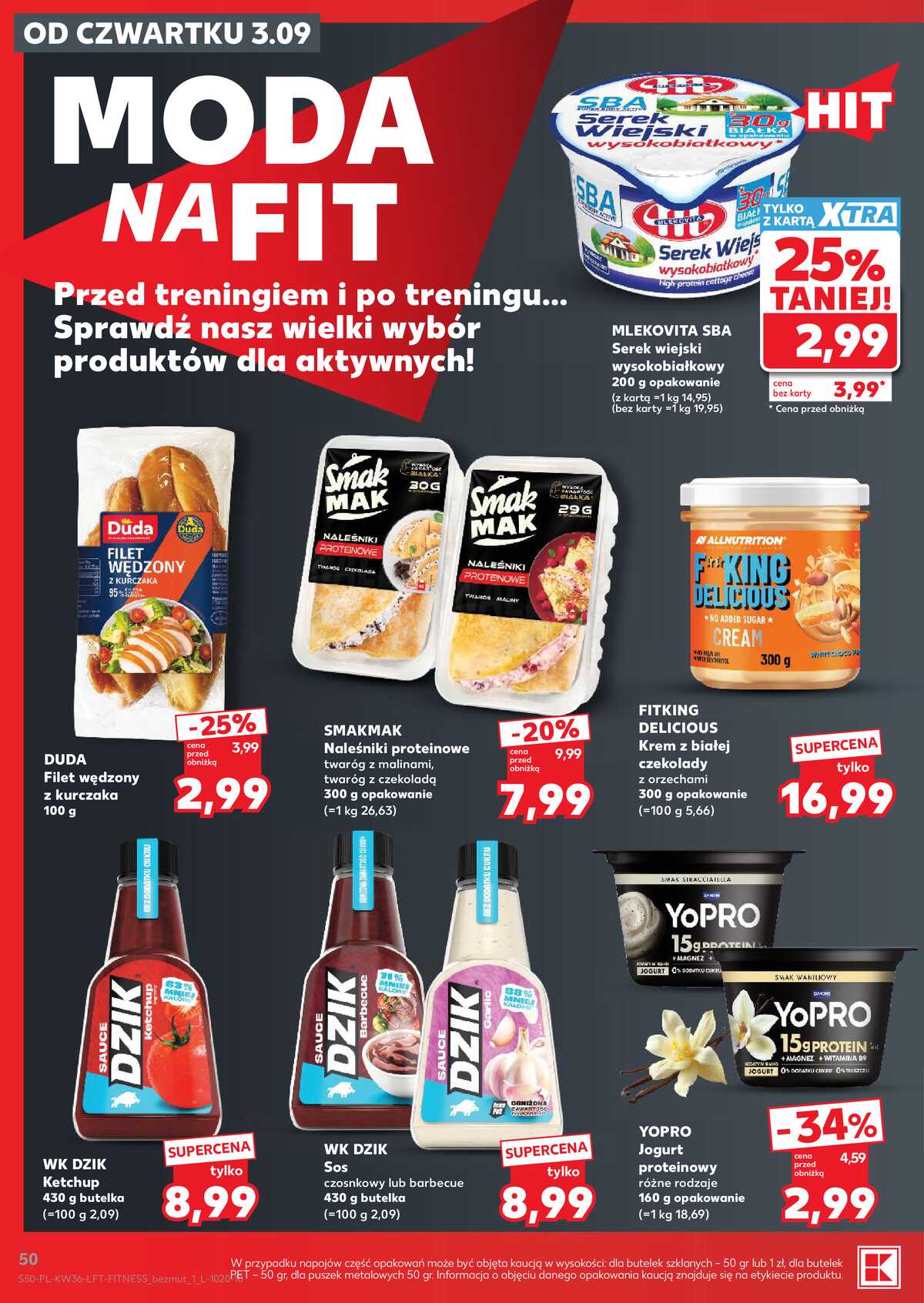 Leták Kaufland Polsko 3.9.-9.9.2026 - Týdenní zpravodaj strana 50