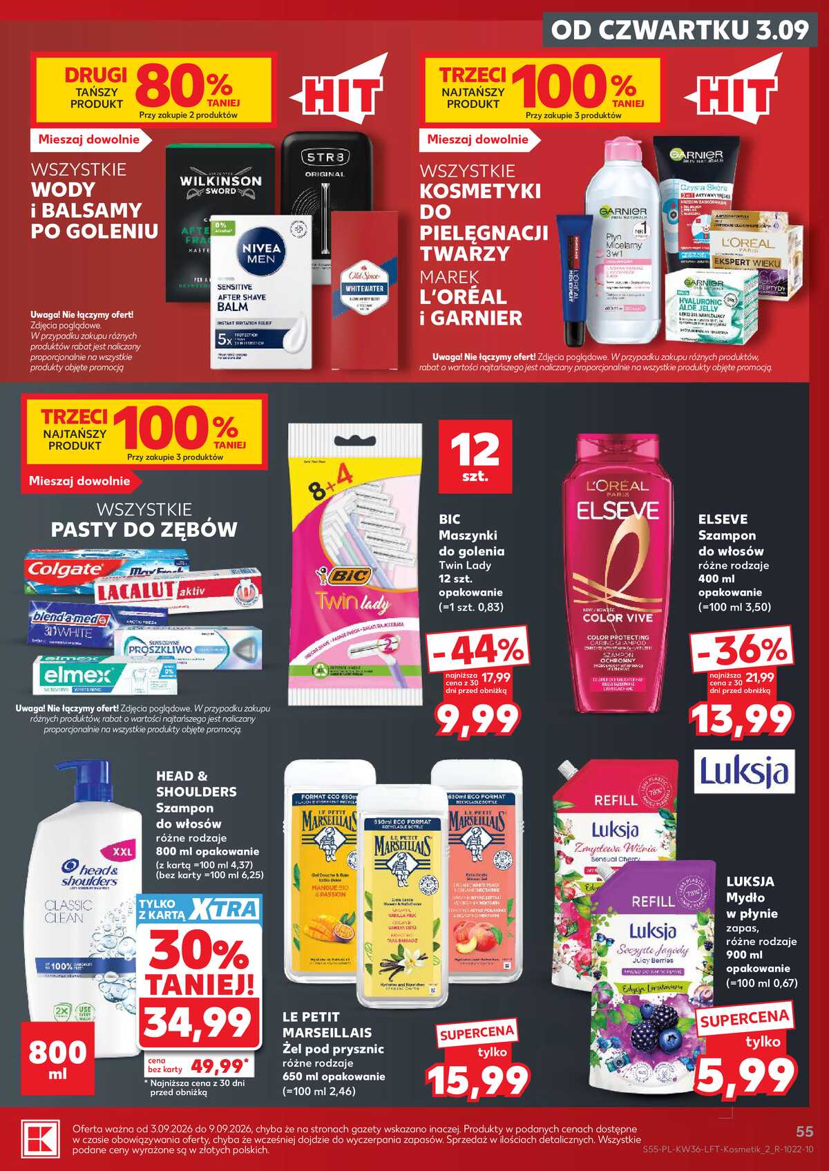 Leták Kaufland Polsko 3.9.-9.9.2026 - Týdenní zpravodaj strana 55