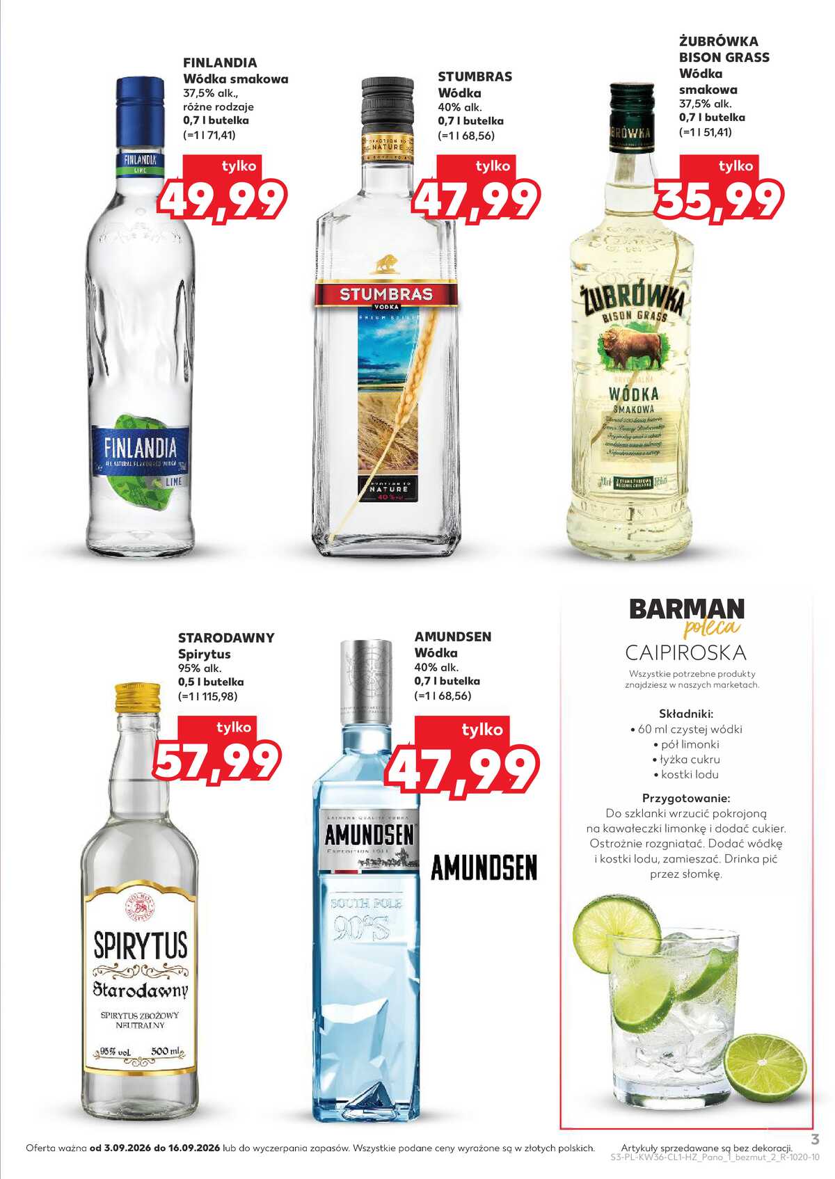 Leták Kaufland Polsko 3.9.-16.9.2026 - Bar v Kauflandu strana 3