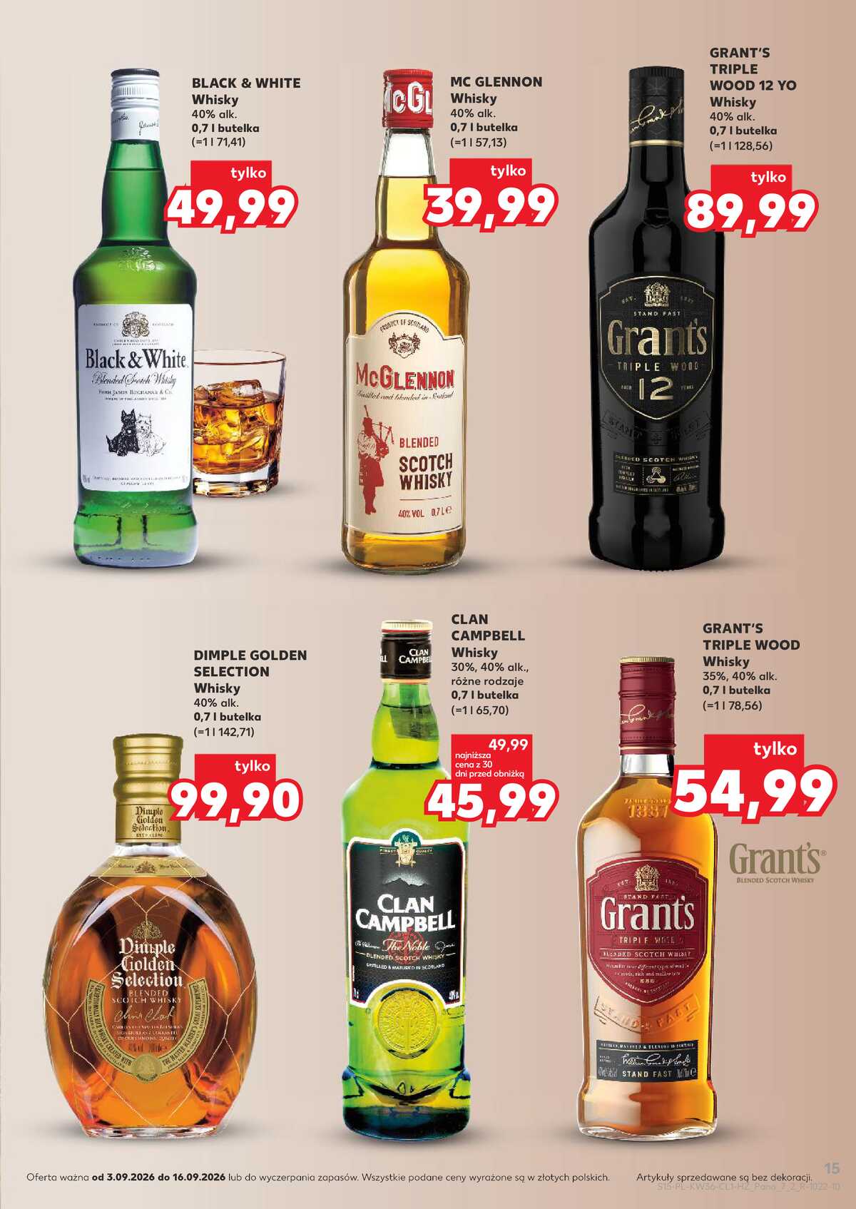 Leták Kaufland Polsko 3.9.-16.9.2026 - Bar v Kauflandu strana 15