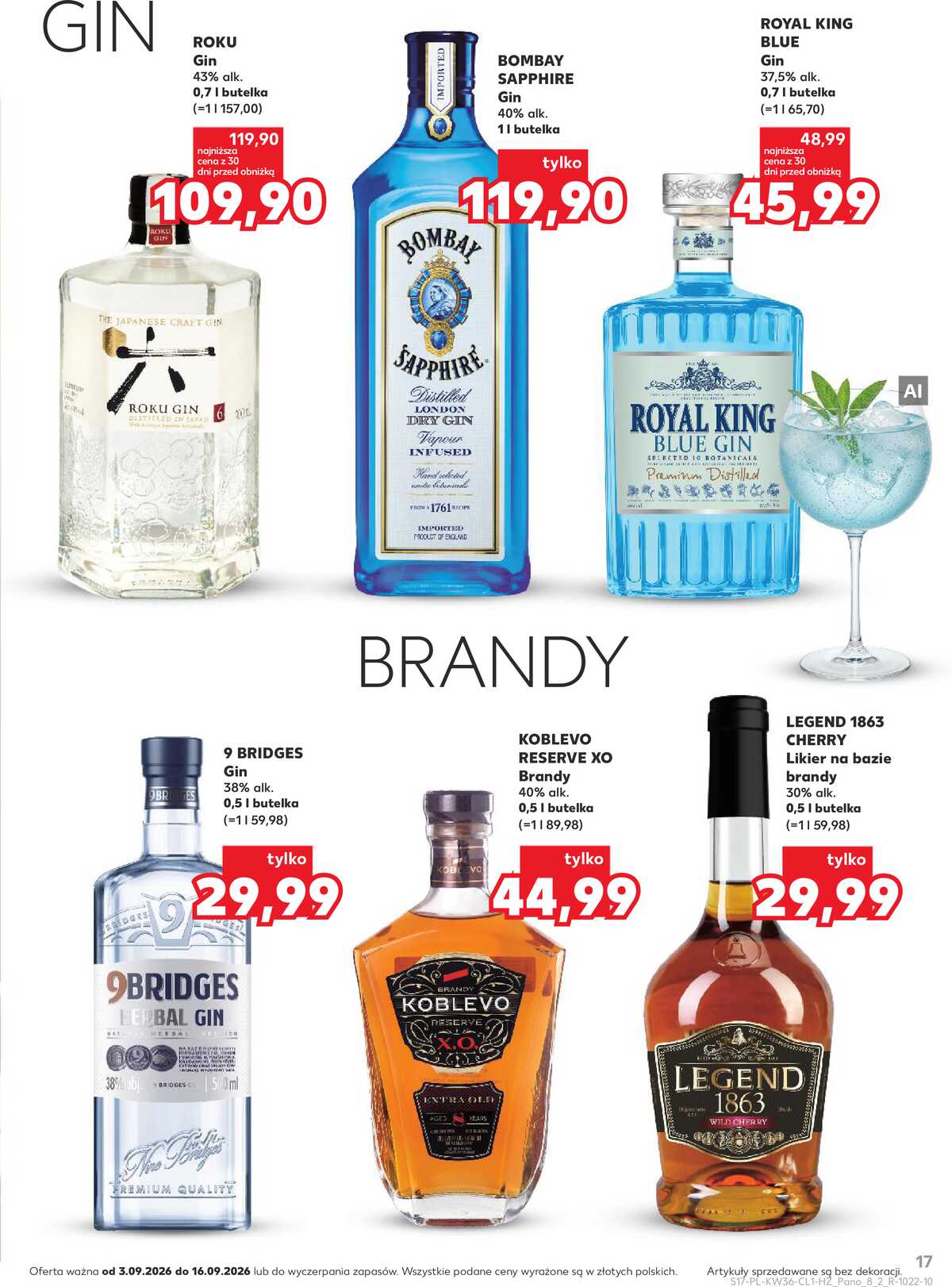 Leták Kaufland Polsko 3.9.-16.9.2026 - Bar v Kauflandu strana 17
