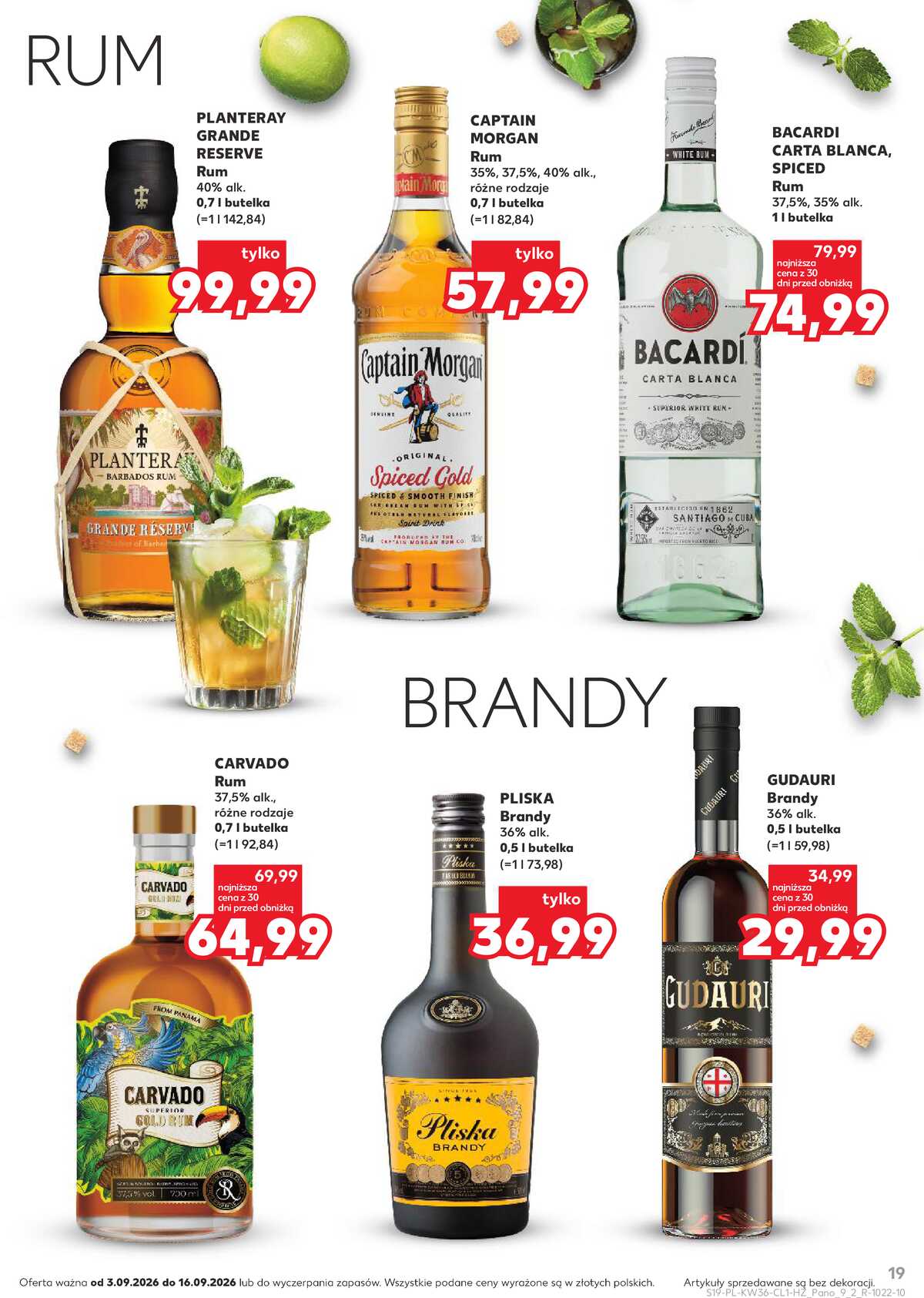 Leták Kaufland Polsko 3.9.-16.9.2026 - Bar v Kauflandu strana 19