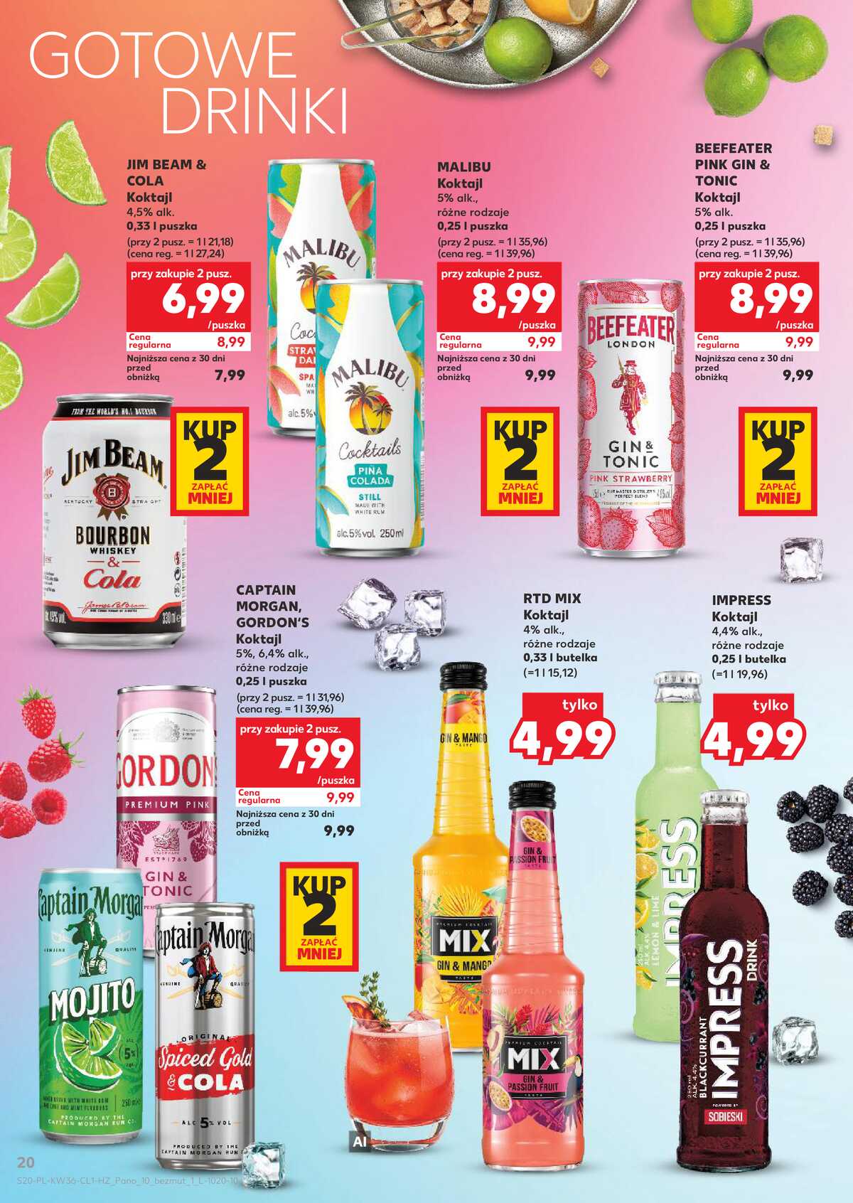 Leták Kaufland Polsko 3.9.-16.9.2026 - Bar v Kauflandu strana 20