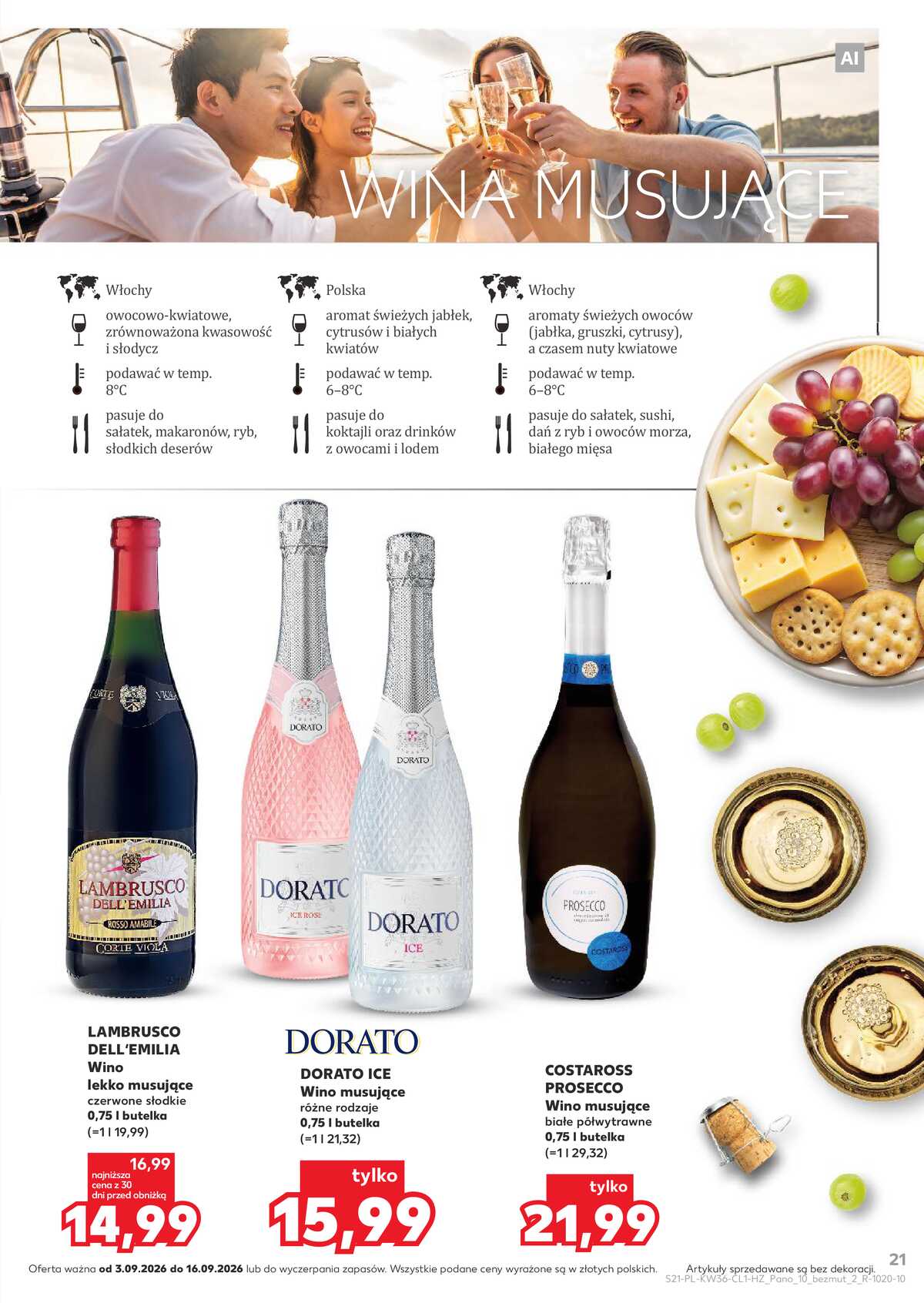 Leták Kaufland Polsko 3.9.-16.9.2026 - Bar v Kauflandu strana 21