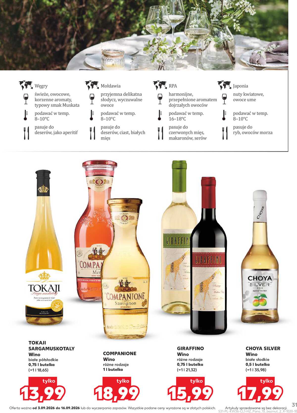 Leták Kaufland Polsko 3.9.-16.9.2026 - Bar v Kauflandu strana 31