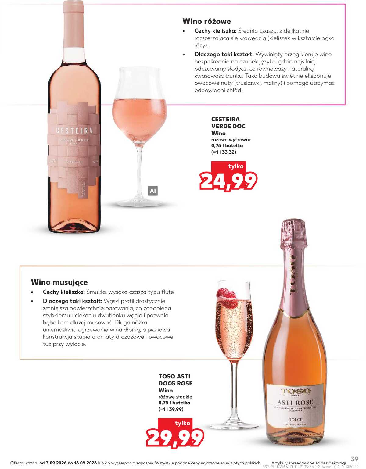 Leták Kaufland Polsko 3.9.-16.9.2026 - Bar v Kauflandu strana 39