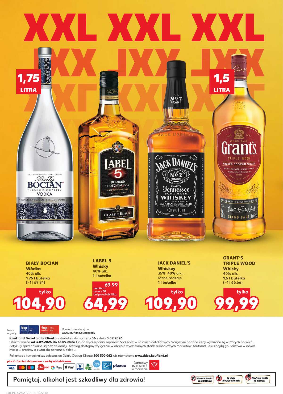 Leták Kaufland Polsko 3.9.-16.9.2026 - Bar v Kauflandu strana 40