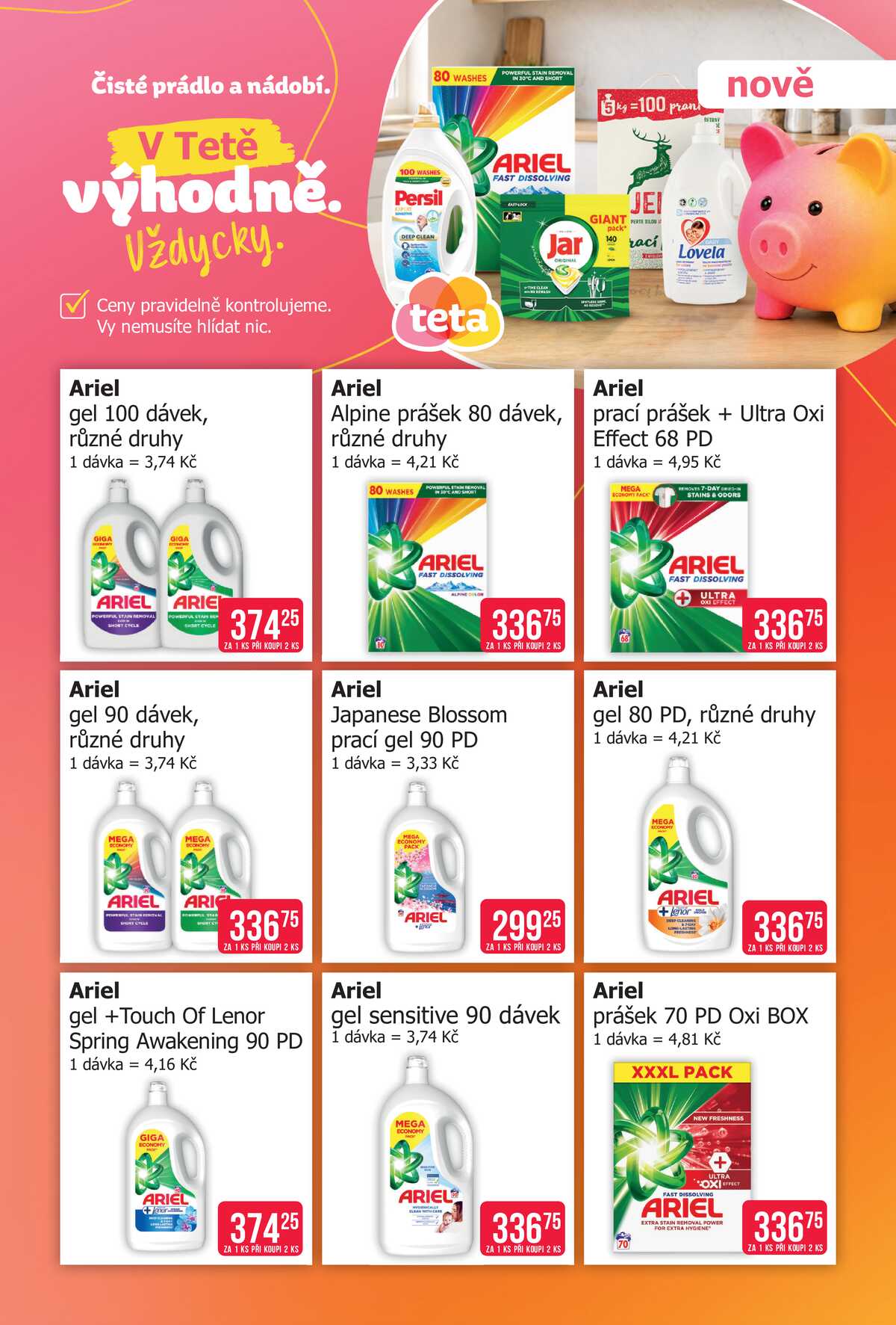 Teta drogerie Vždy výhodně  od 29.8. do 4.9.2026 strana 2