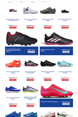 Intersport Kopačky a míče - 2. 9. 2026