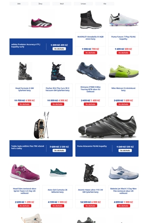 Intersport Boty - 2. 9. 2026