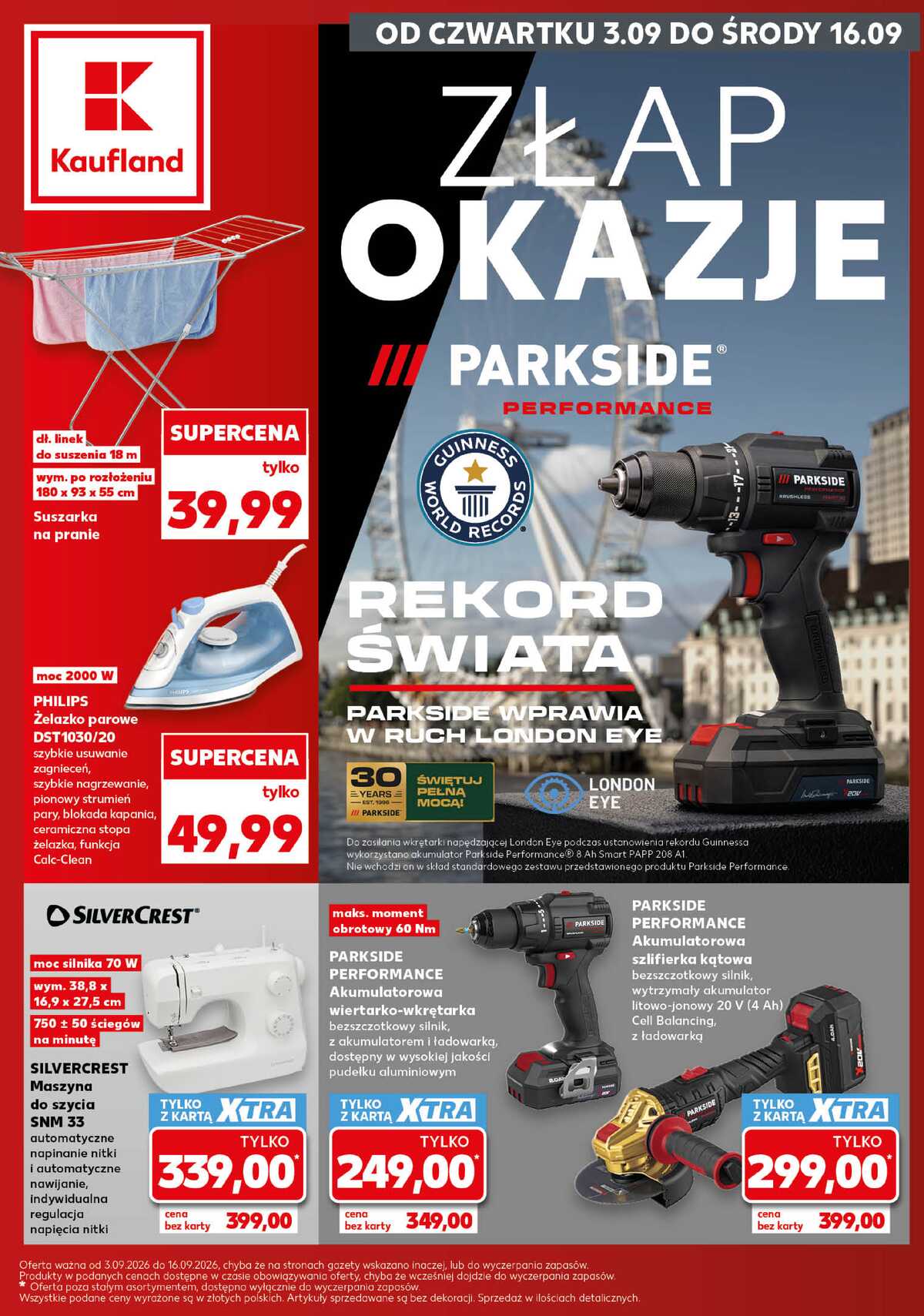Leták Kaufland Polsko 3.9.-16.9.2026 strana 1