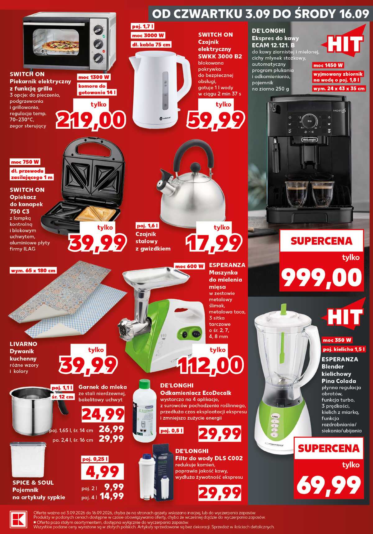 Leták Kaufland Polsko 3.9.-16.9.2026 strana 13