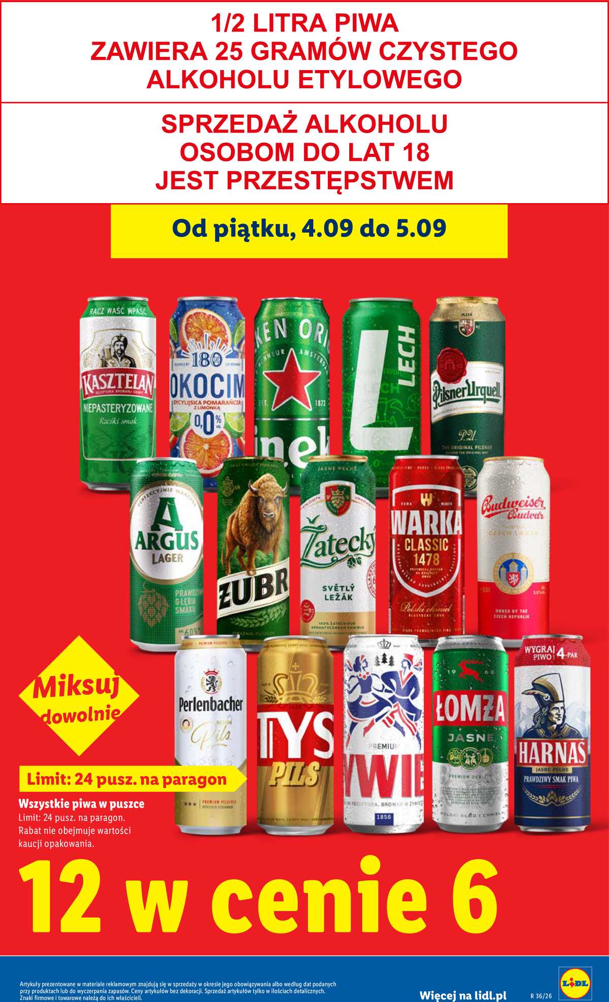 Leták Lidl Polsko 3.9.-5.9.2026 - Leták platí od 3. září do 5. září strana 3