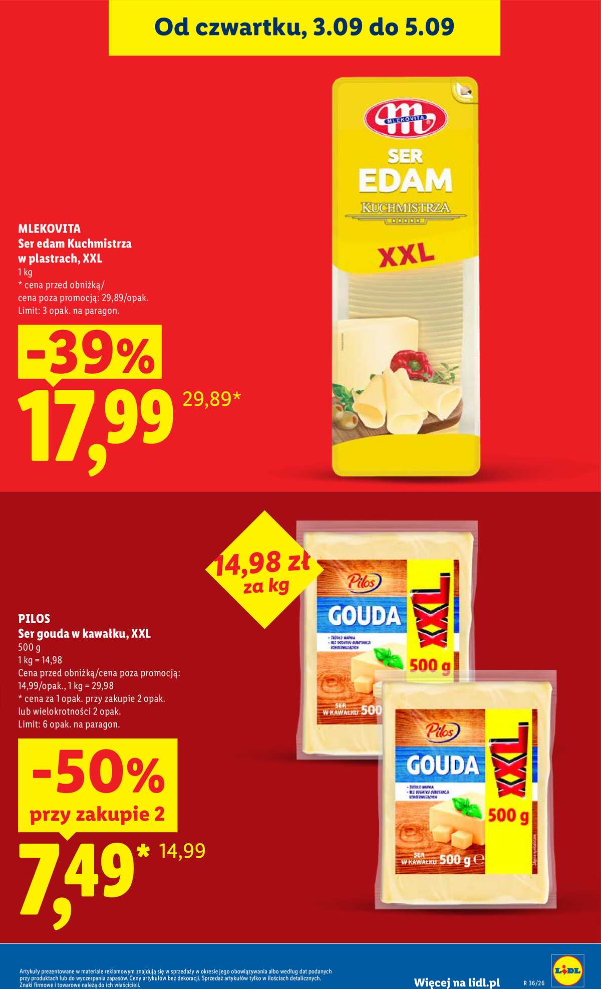 Leták Lidl Polsko 3.9.-5.9.2026 - Leták platí od 3. září do 5. září strana 13