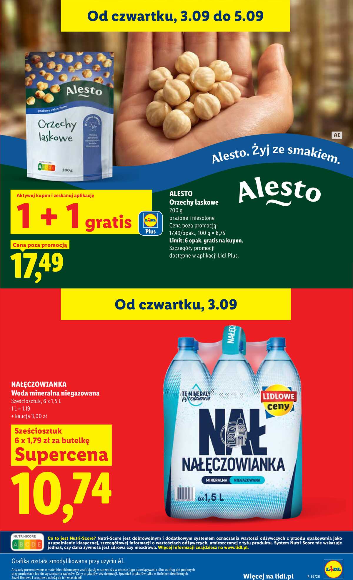 Leták Lidl Polsko 3.9.-5.9.2026 - Leták platí od 3. září do 5. září strana 15