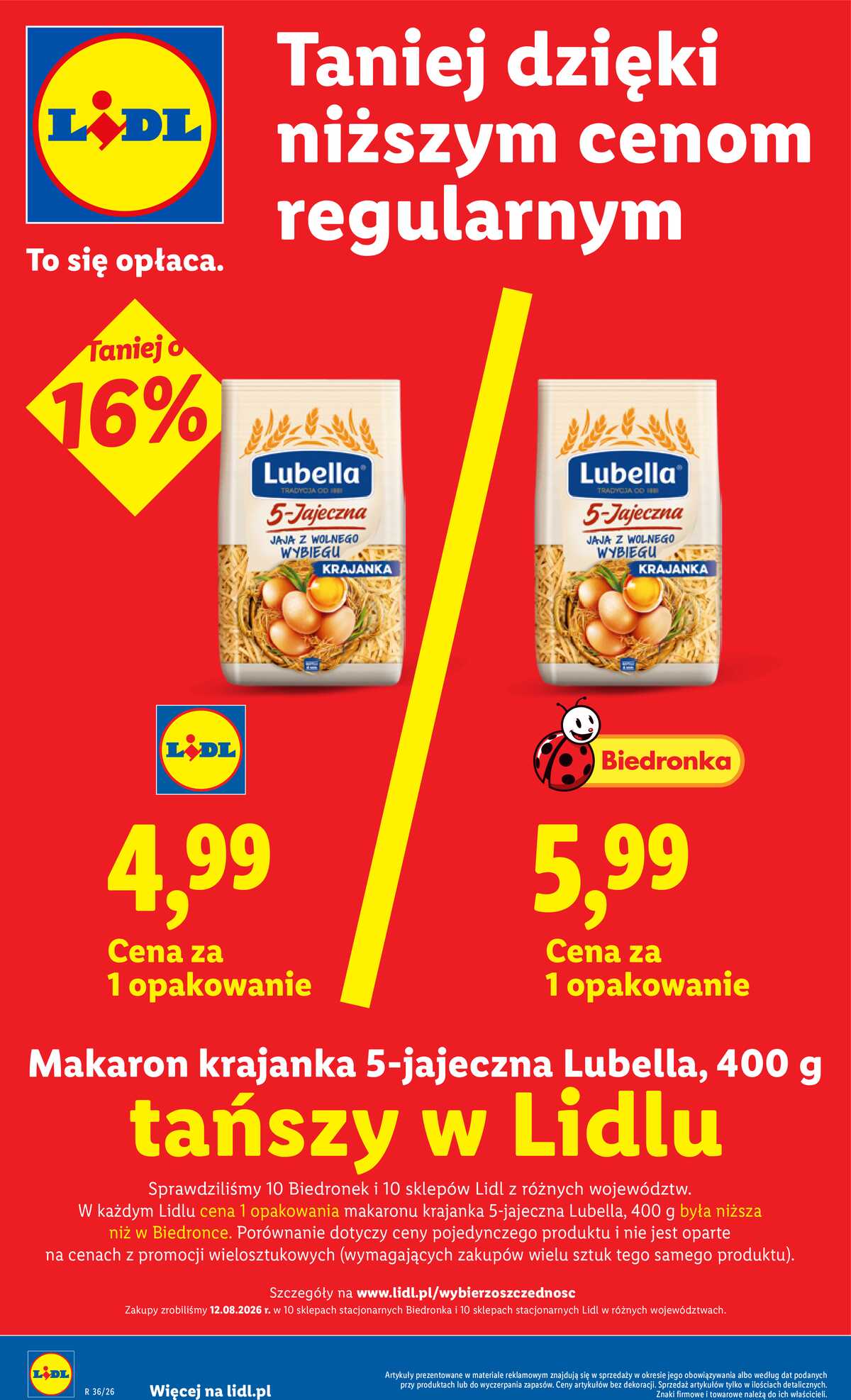 Leták Lidl Polsko 3.9.-5.9.2026 - Leták platí od 3. září do 5. září strana 22