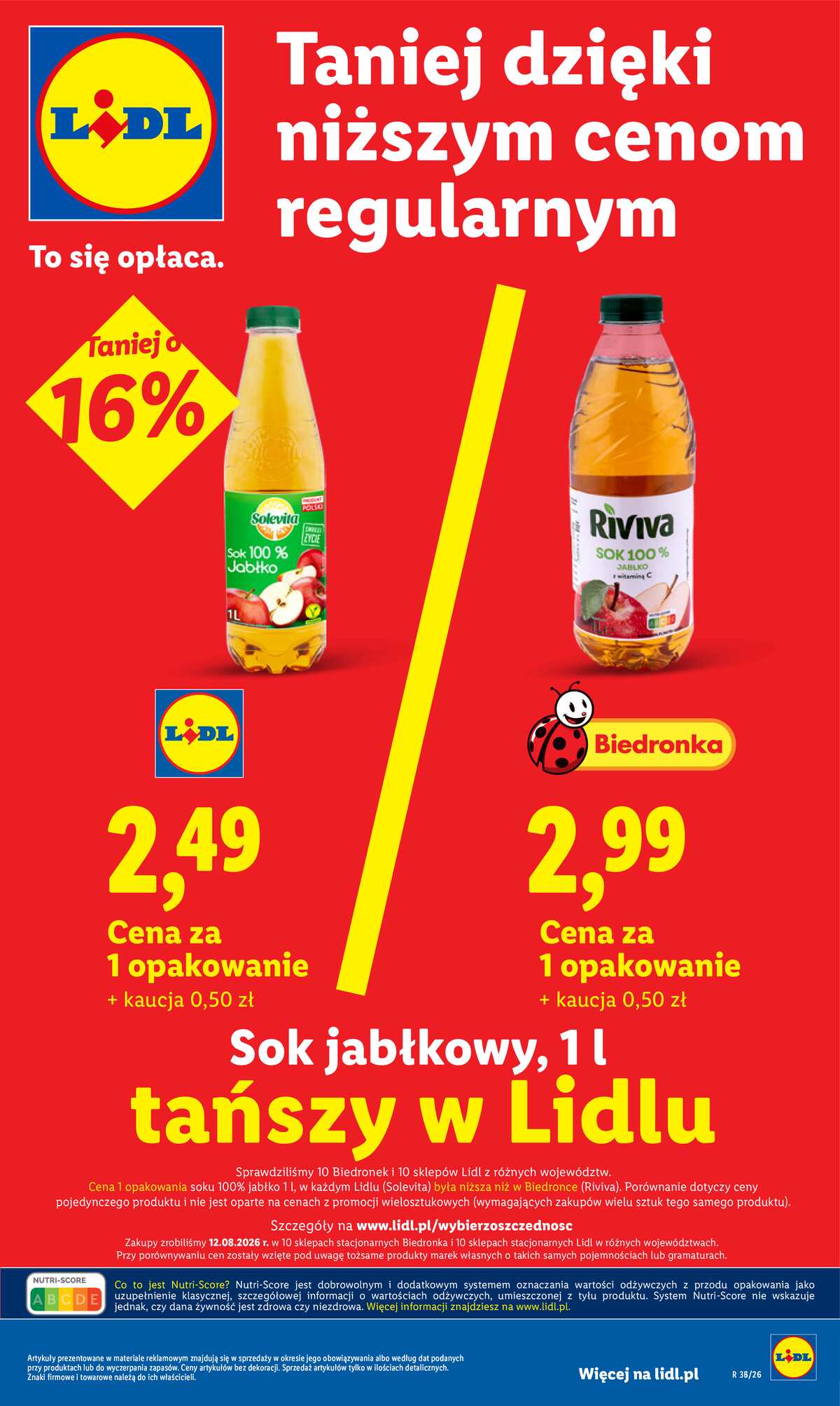 Leták Lidl Polsko 3.9.-5.9.2026 - Leták platí od 3. září do 5. září strana 23