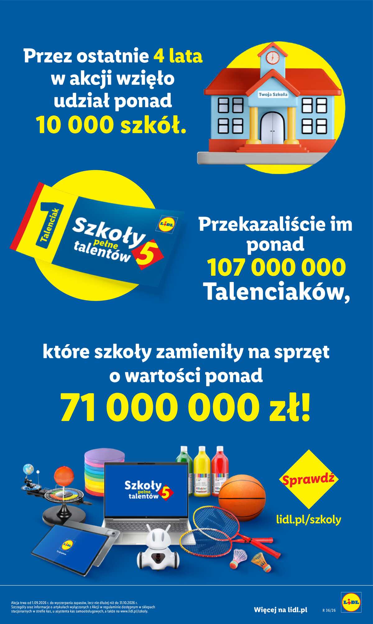 Leták Lidl Polsko 3.9.-5.9.2026 - Leták platí od 3. září do 5. září strana 31