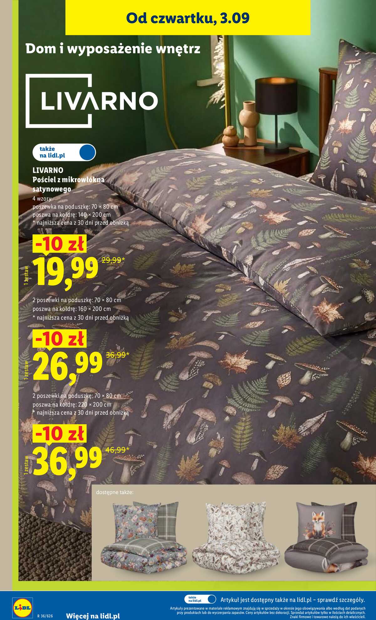 Leták Lidl Polsko 3.9.-5.9.2026 - Leták platí od 3. září do 5. září strana 34