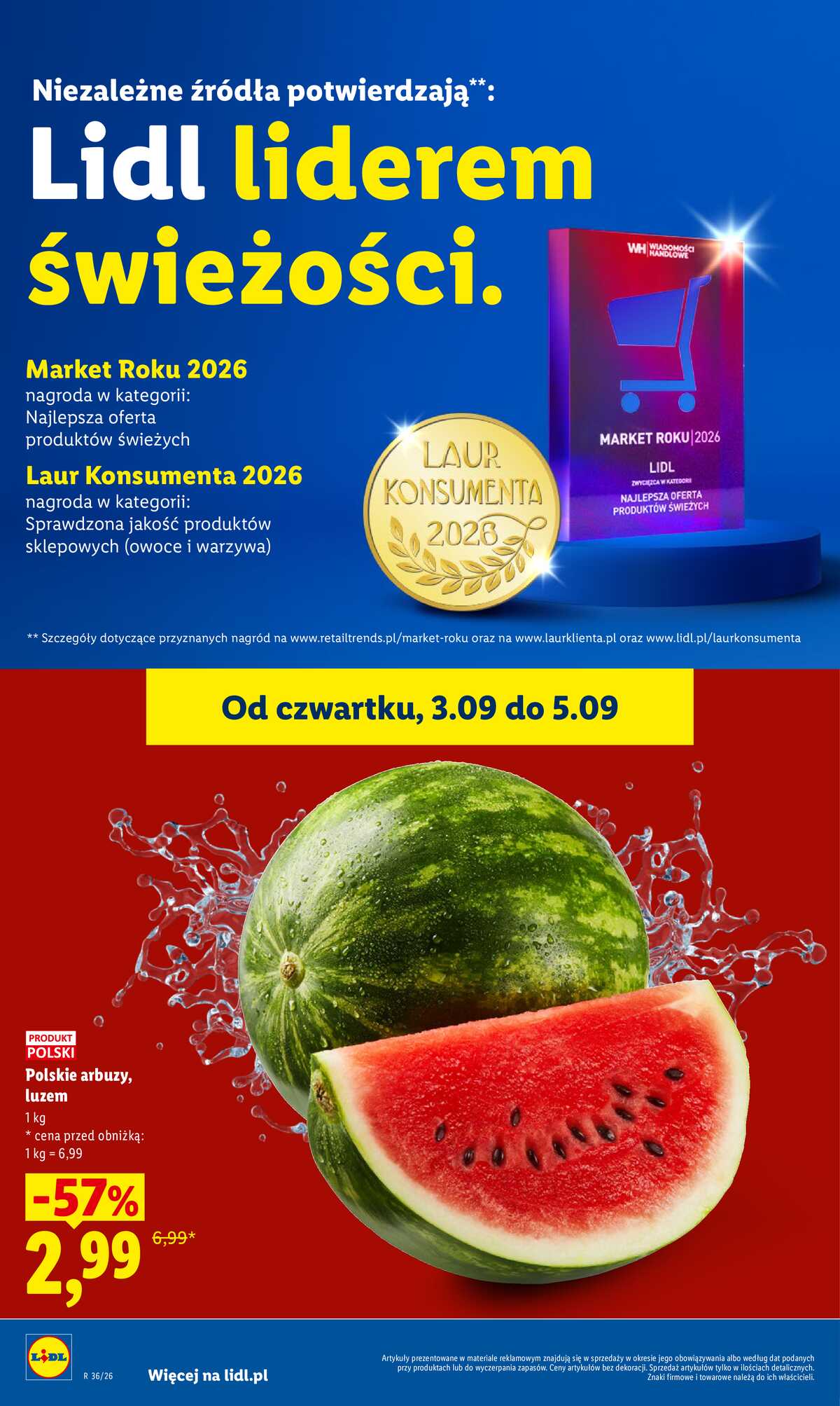 Leták Lidl Polsko 3.9.-5.9.2026 - Leták platí od 3. září do 5. září strana 38