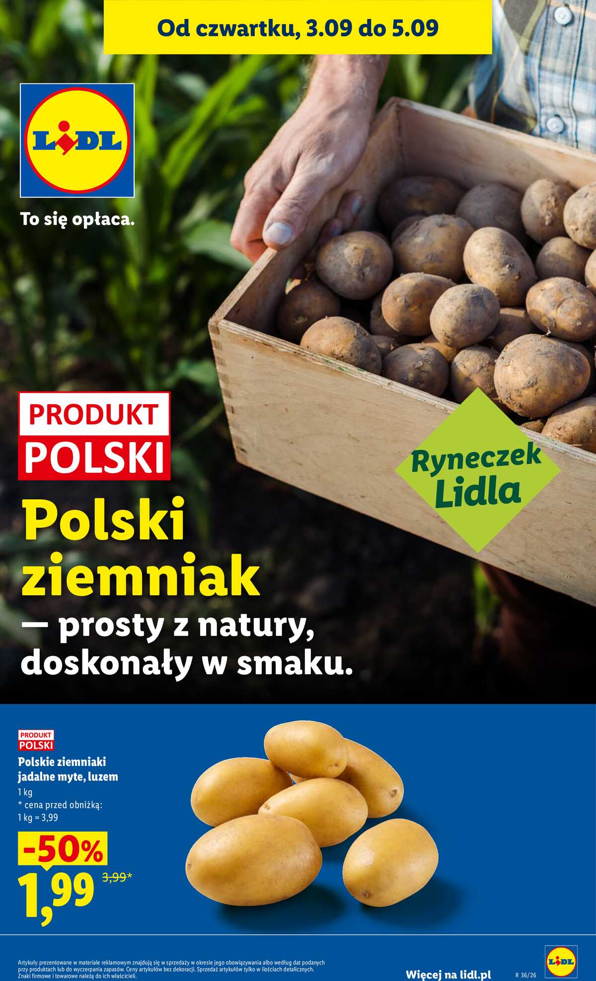 Leták Lidl Polsko 3.9.-5.9.2026 - Leták platí od 3. září do 5. září strana 39