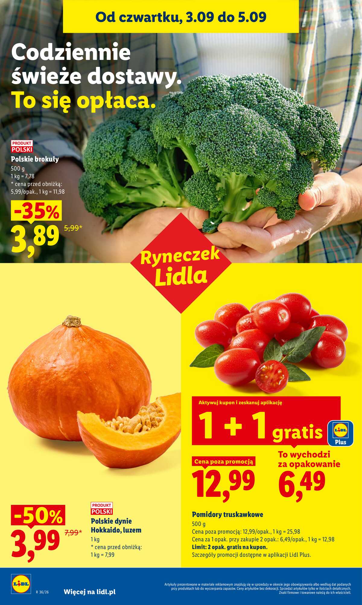 Leták Lidl Polsko 3.9.-5.9.2026 - Leták platí od 3. září do 5. září strana 40