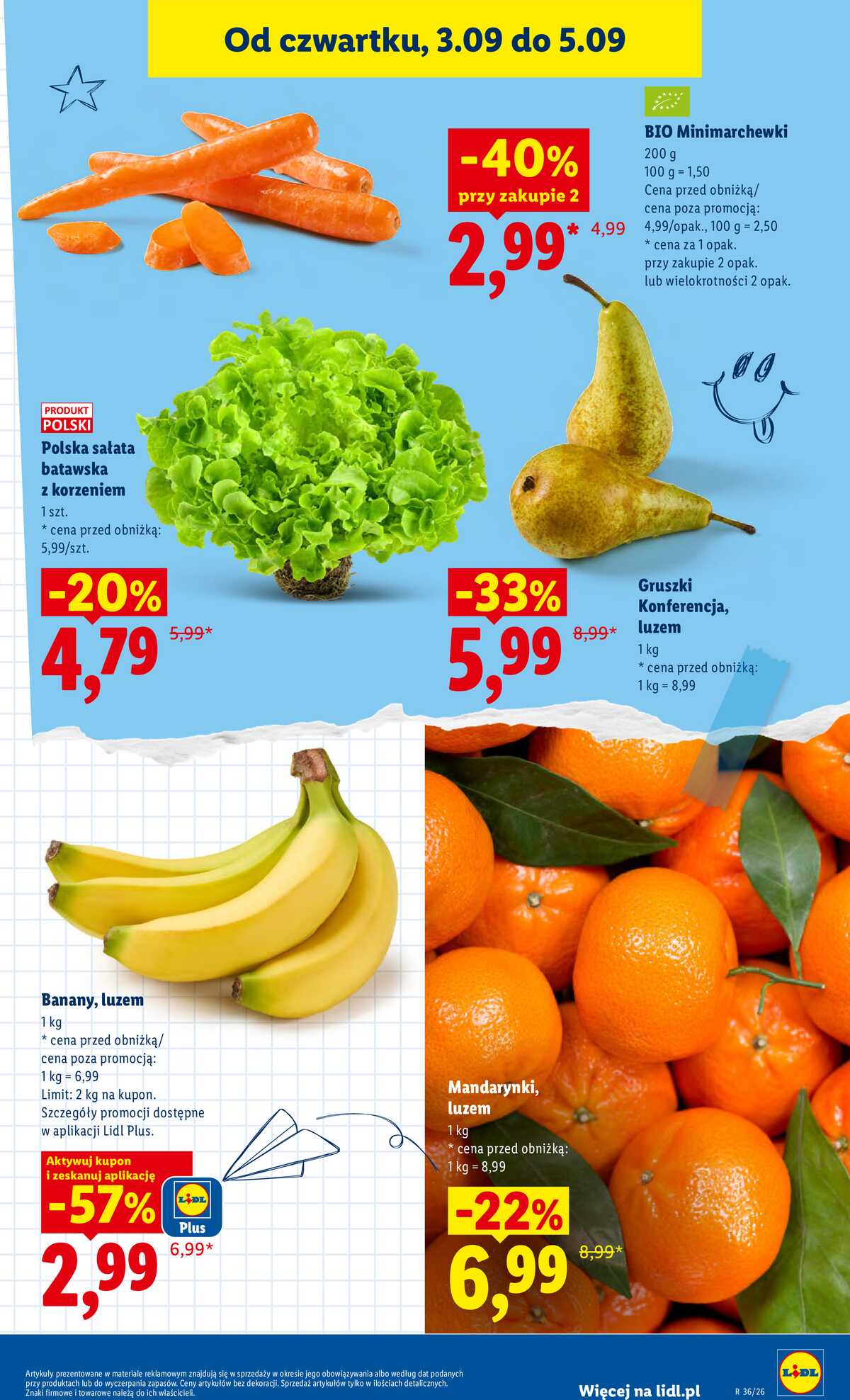 Leták Lidl Polsko 3.9.-5.9.2026 - Leták platí od 3. září do 5. září strana 45