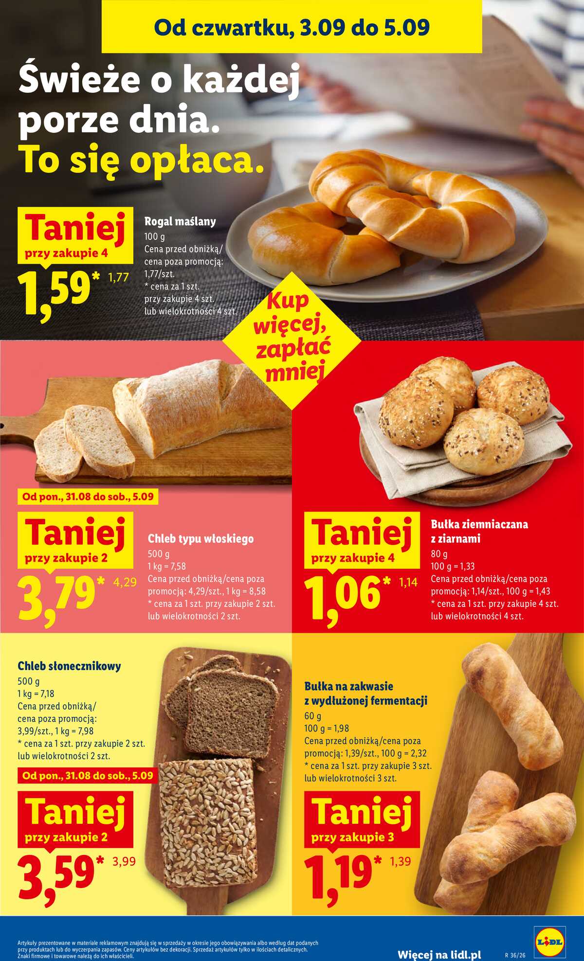 Leták Lidl Polsko 3.9.-5.9.2026 - Leták platí od 3. září do 5. září strana 49