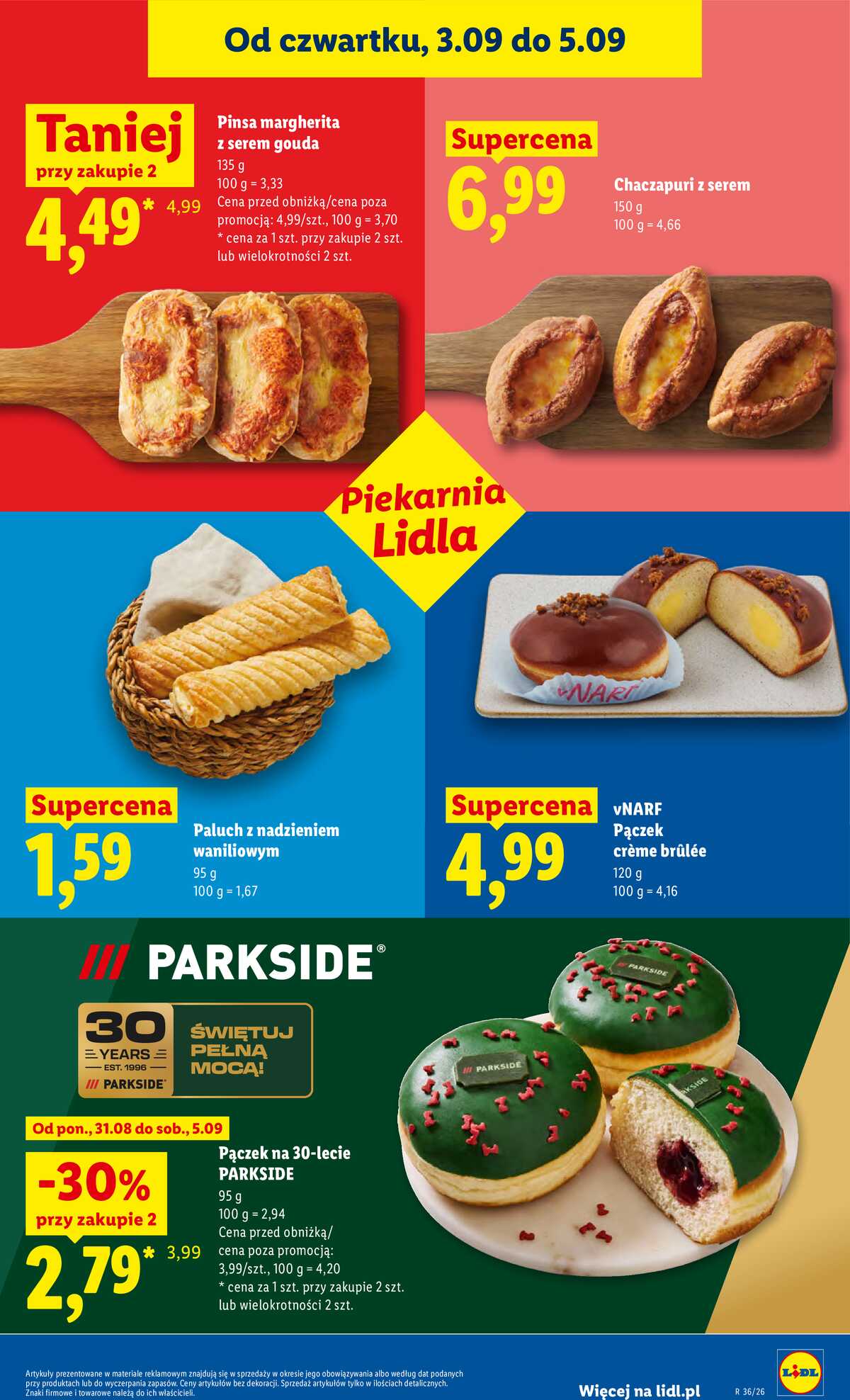 Leták Lidl Polsko 3.9.-5.9.2026 - Leták platí od 3. září do 5. září strana 51