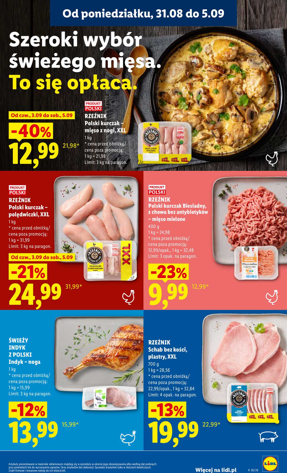 Leták Lidl Polsko 3.9.-5.9.2026 - Leták platí od 3. září do 5. září strana 53