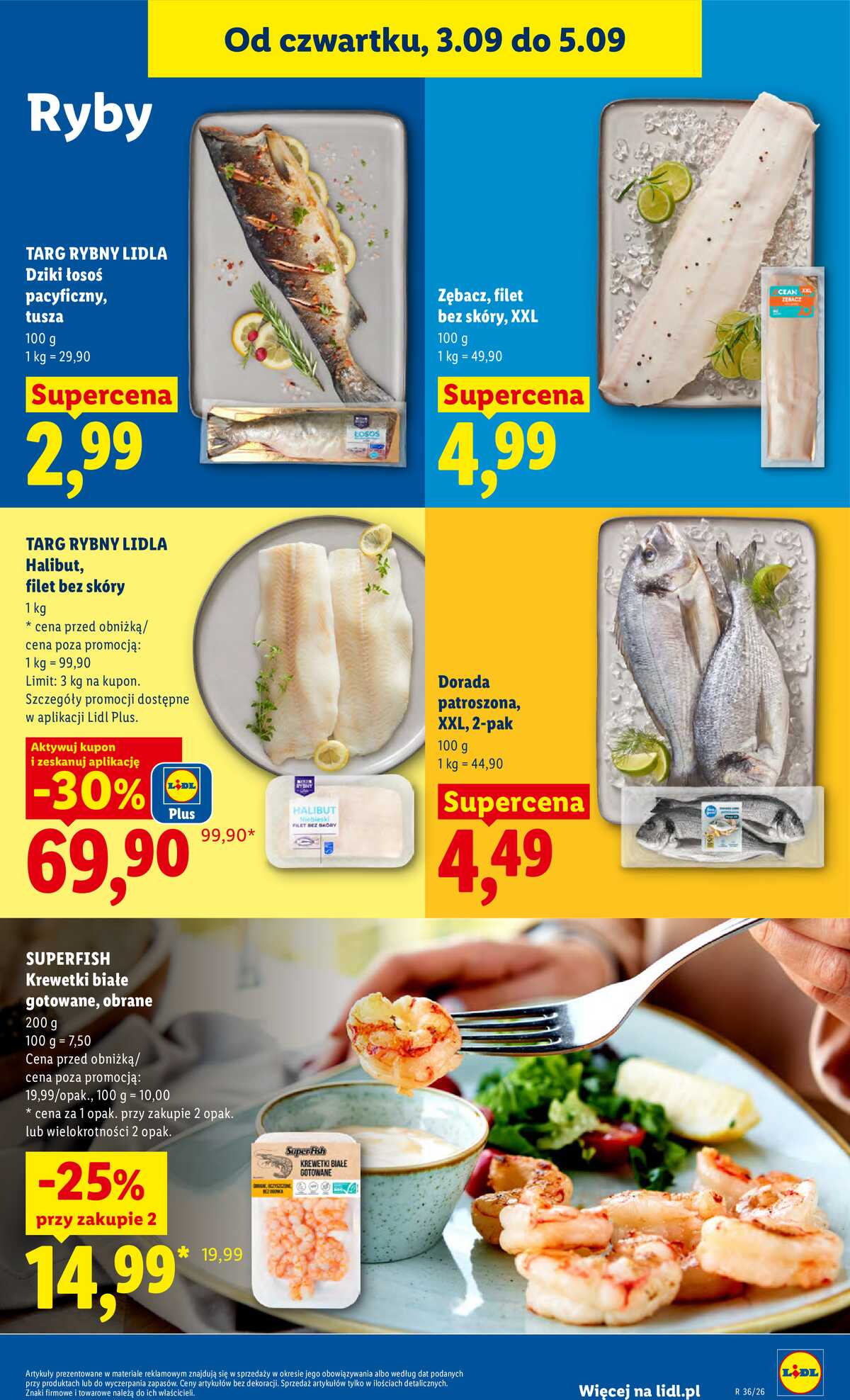 Leták Lidl Polsko 3.9.-5.9.2026 - Leták platí od 3. září do 5. září strana 59