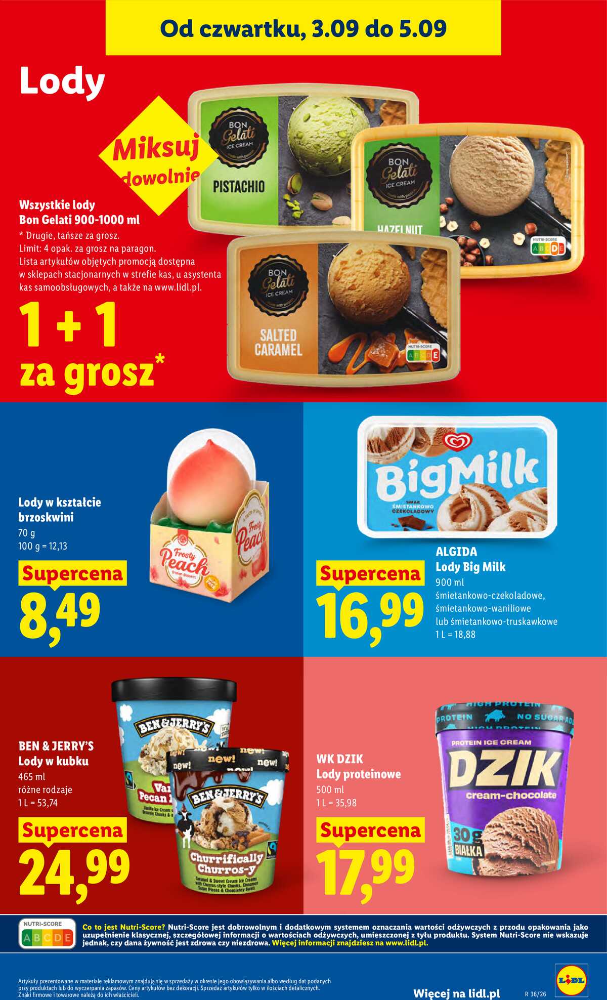 Leták Lidl Polsko 3.9.-5.9.2026 - Leták platí od 3. září do 5. září strana 63