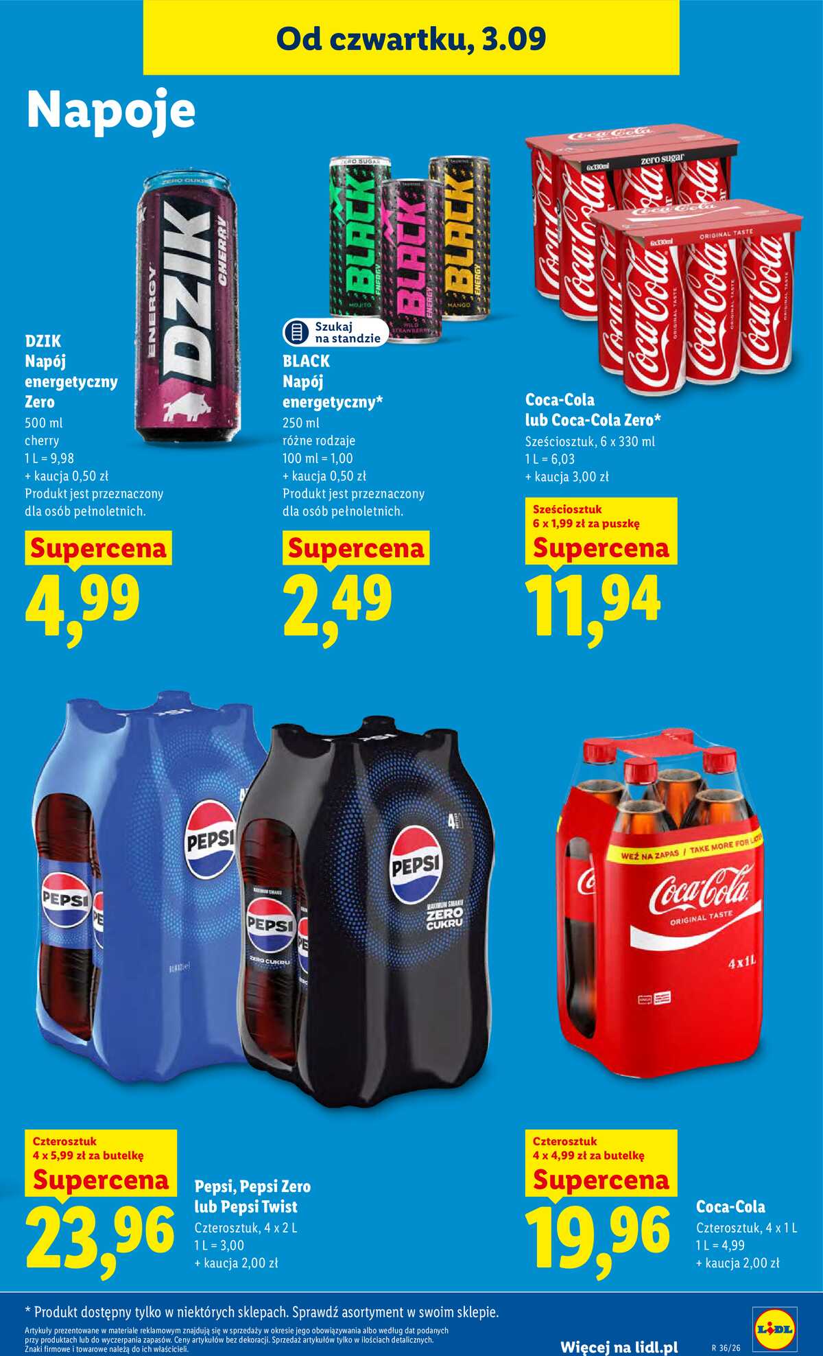 Leták Lidl Polsko 3.9.-5.9.2026 - Leták platí od 3. září do 5. září strana 67