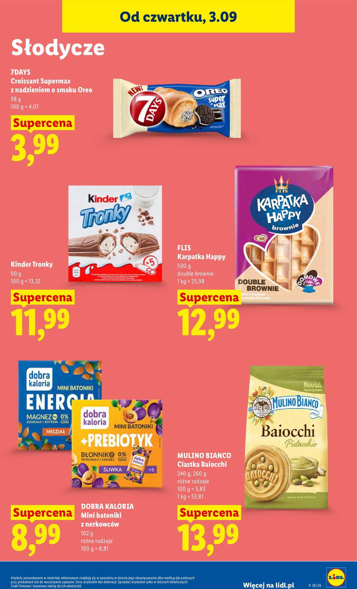 Leták Lidl Polsko 3.9.-5.9.2026 - Leták platí od 3. září do 5. září strana 79