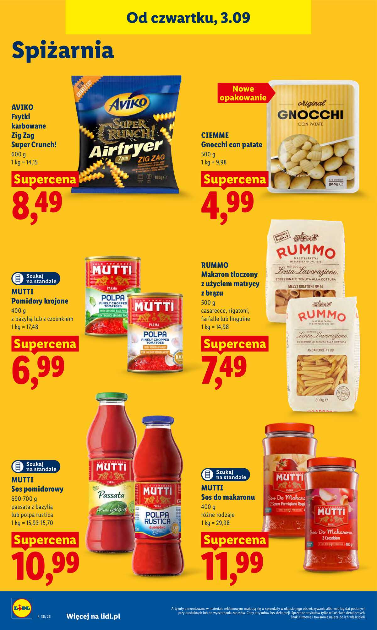 Leták Lidl Polsko 3.9.-5.9.2026 - Leták platí od 3. září do 5. září strana 80