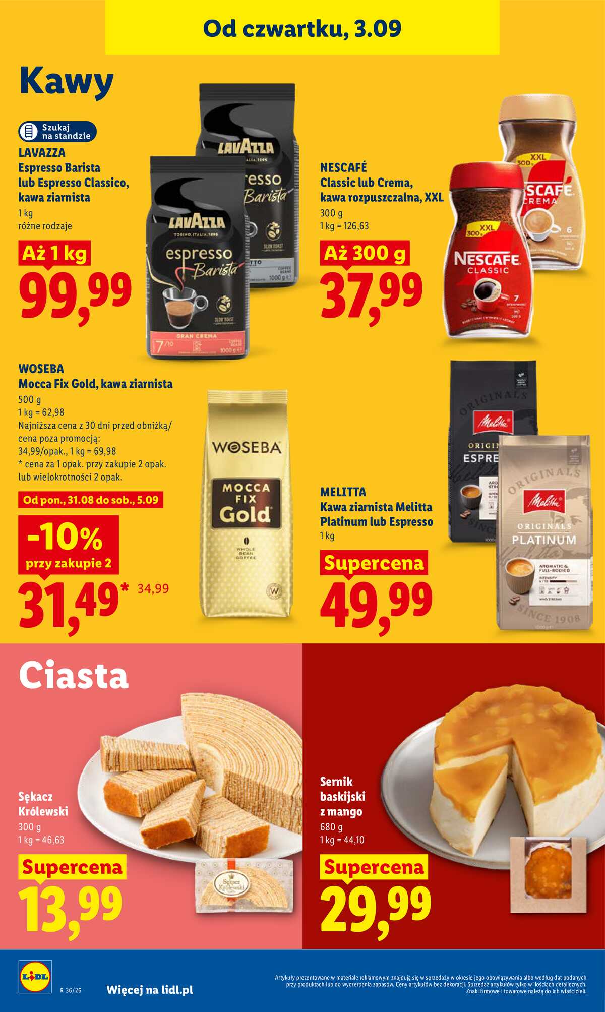 Leták Lidl Polsko 3.9.-5.9.2026 - Leták platí od 3. září do 5. září strana 82