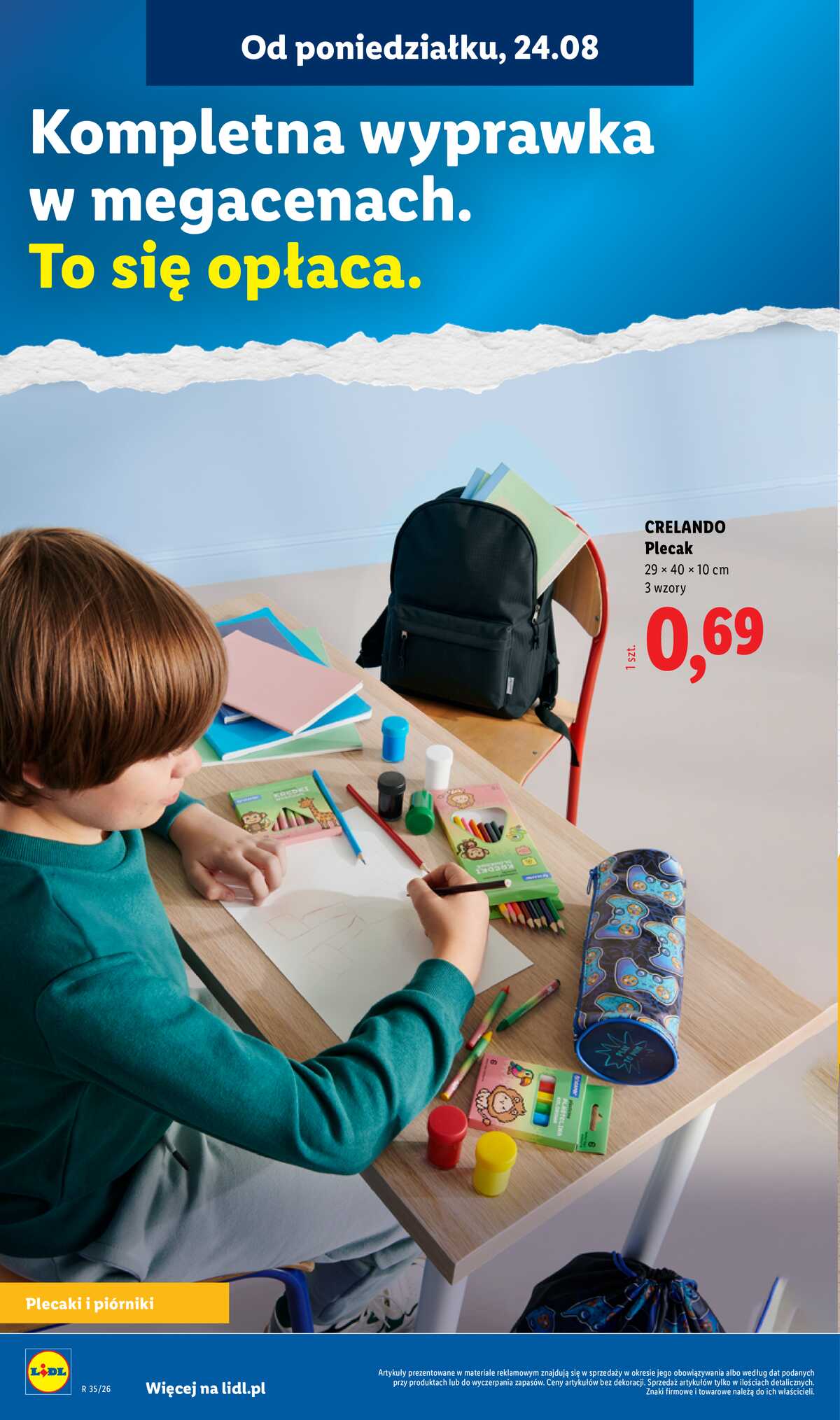 Leták Lidl Polsko 9.7.-30.9.2026 - Kompletní výbava za super ceny strana 56