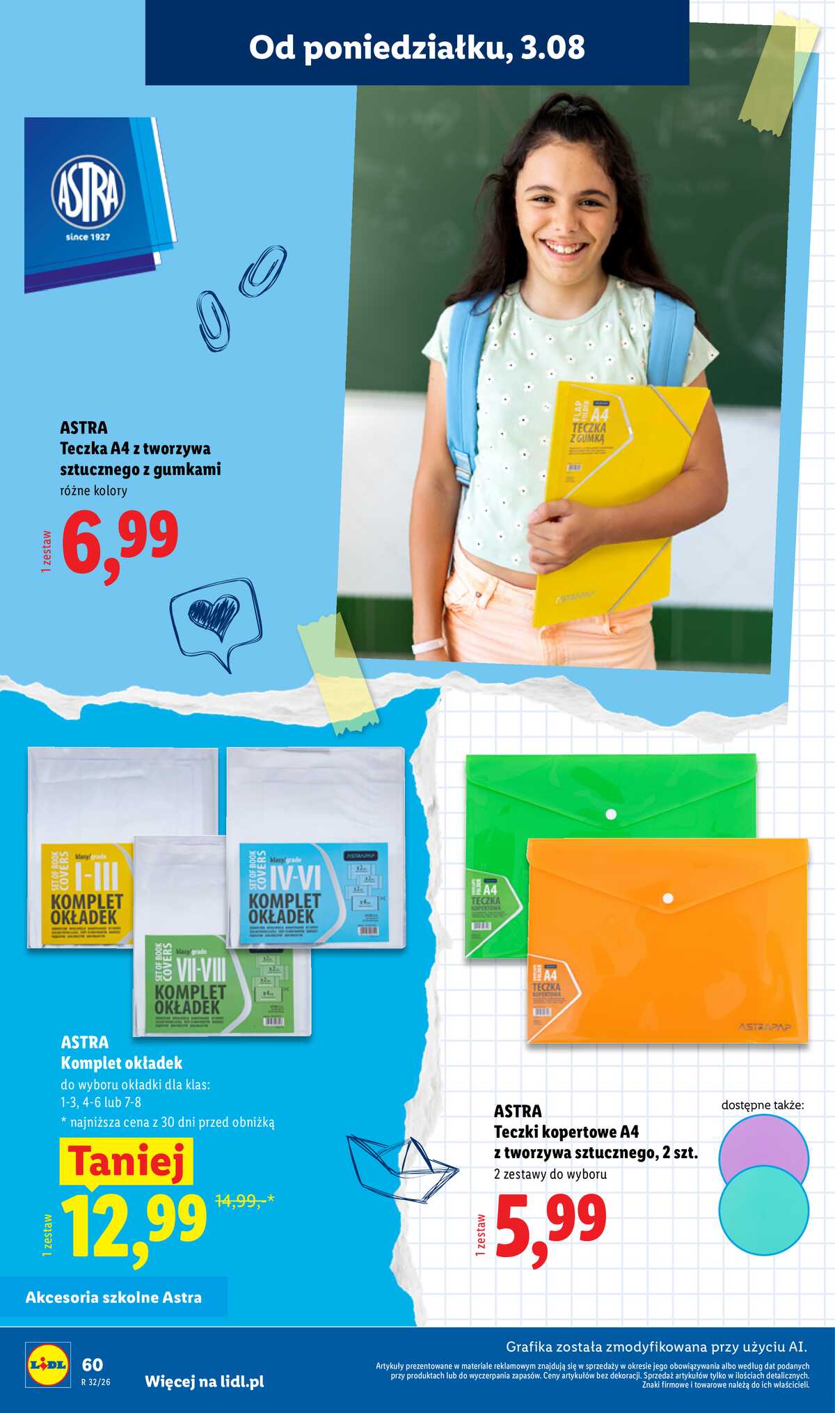 Leták Lidl Polsko 9.7.-30.9.2026 - Kompletní výbava za super ceny strana 62