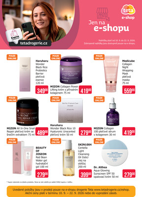 Teta drogerie eshop od 10.9. do 22.9.2026