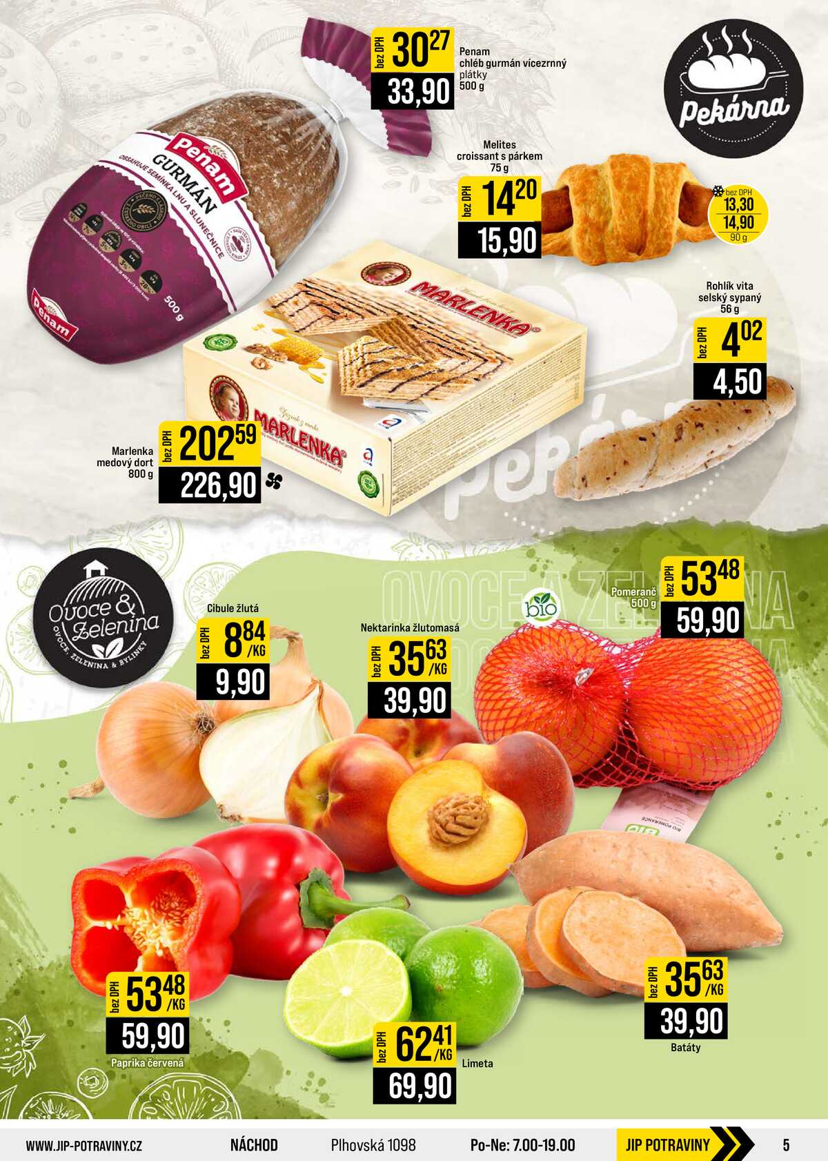 JIP Cash & Carry České Budějovice, Most, Náchod, Polička, Sušice a Svoboda nad Úpou od 2.9. do 8.9.2026 strana 5