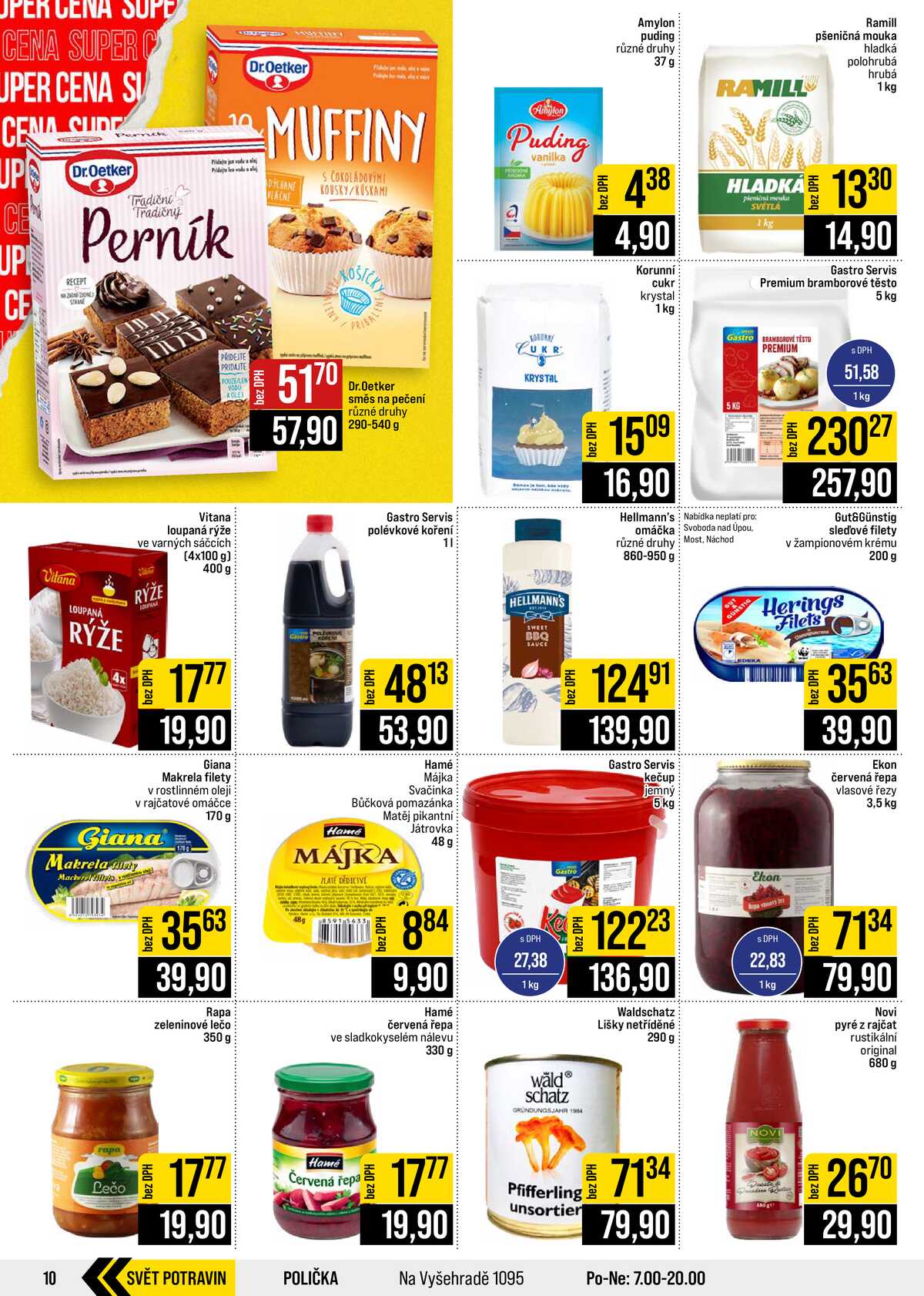 JIP Cash & Carry České Budějovice, Most, Náchod, Polička, Sušice a Svoboda nad Úpou od 2.9. do 8.9.2026 strana 10