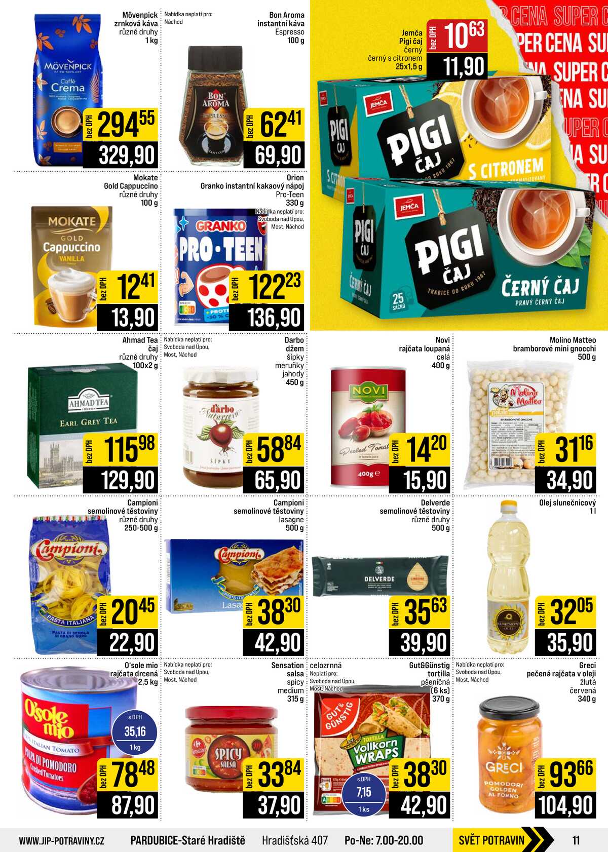 JIP Cash & Carry České Budějovice, Most, Náchod, Polička, Sušice a Svoboda nad Úpou od 2.9. do 8.9.2026 strana 11