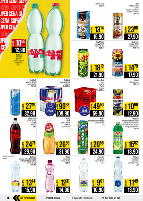 JIP Cash & Carry České Budějovice, Most, Náchod, Polička, Sušice a Svoboda nad Úpou od 2.9. do 8.9.2026