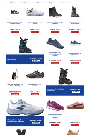 Intersport Boty - 3. 9. 2026