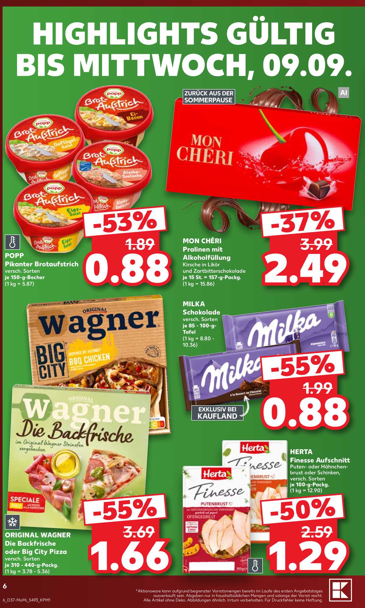 Leták Kaufland Německo 7.9.-9.9.2026 strana 6