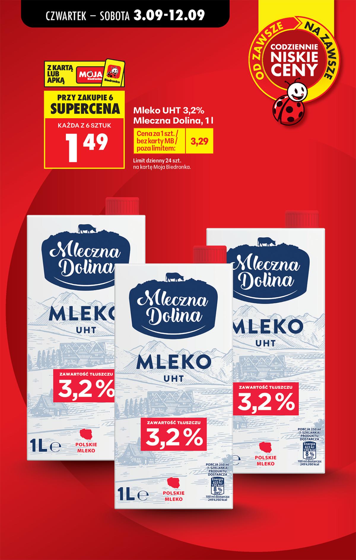 Leták Biedronka Polsko 3.9.-12.9.2026 strana 3