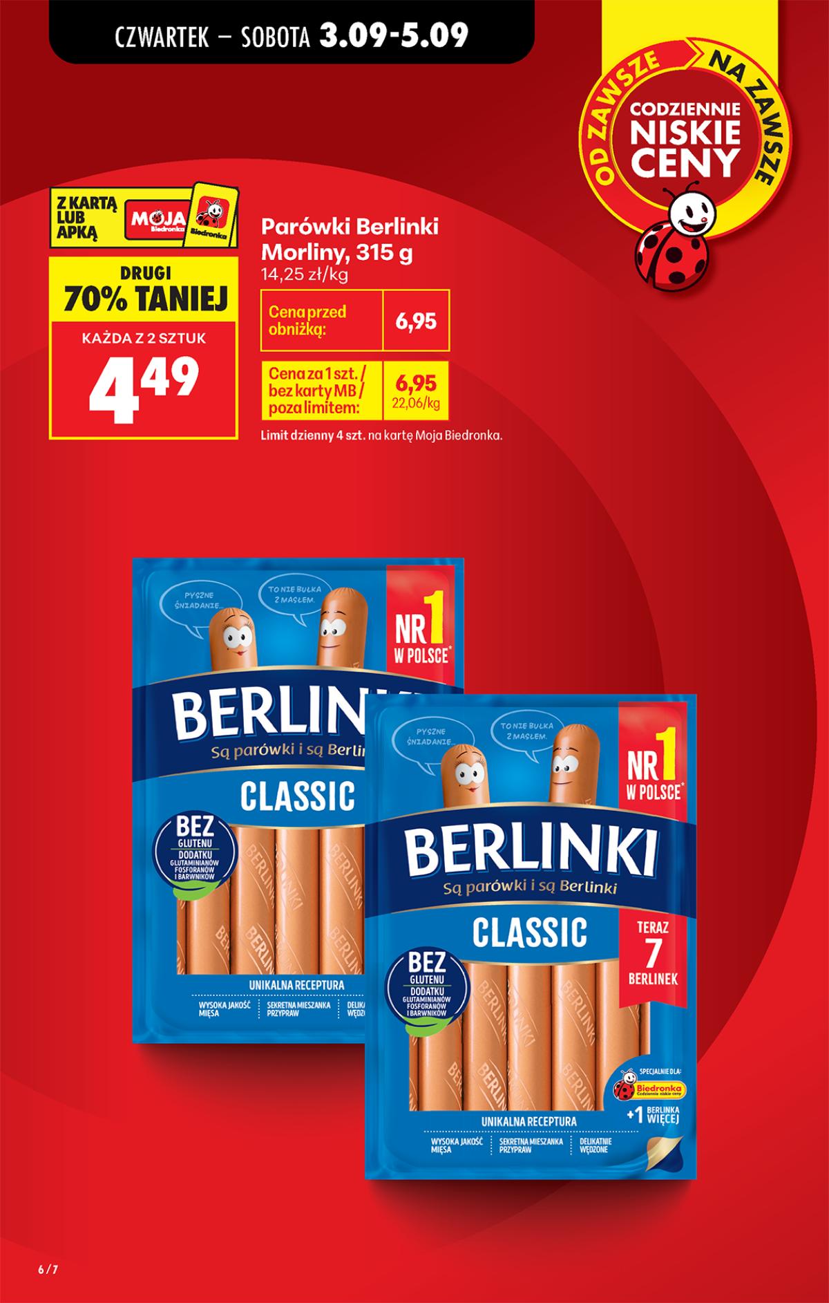 Leták Biedronka Polsko 3.9.-12.9.2026 strana 6