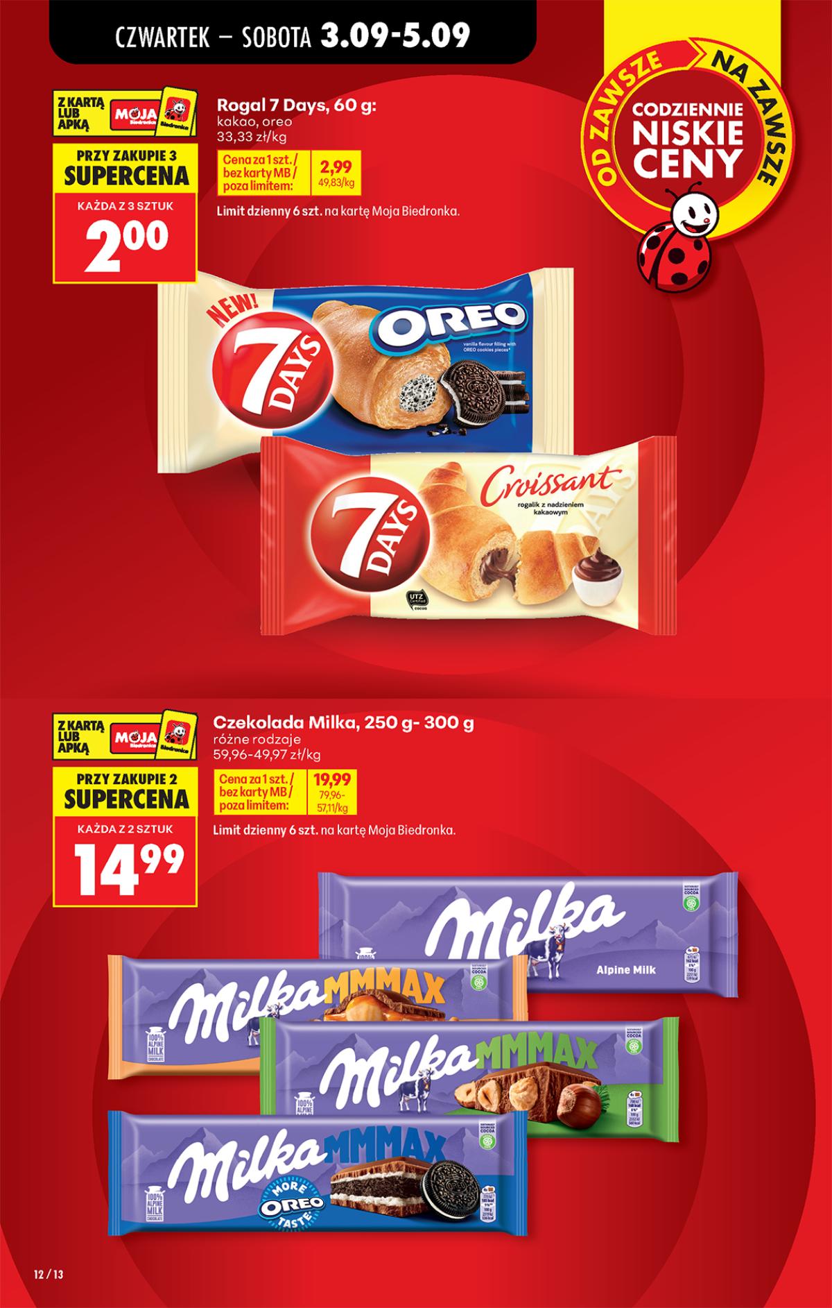 Leták Biedronka Polsko 3.9.-12.9.2026 strana 12